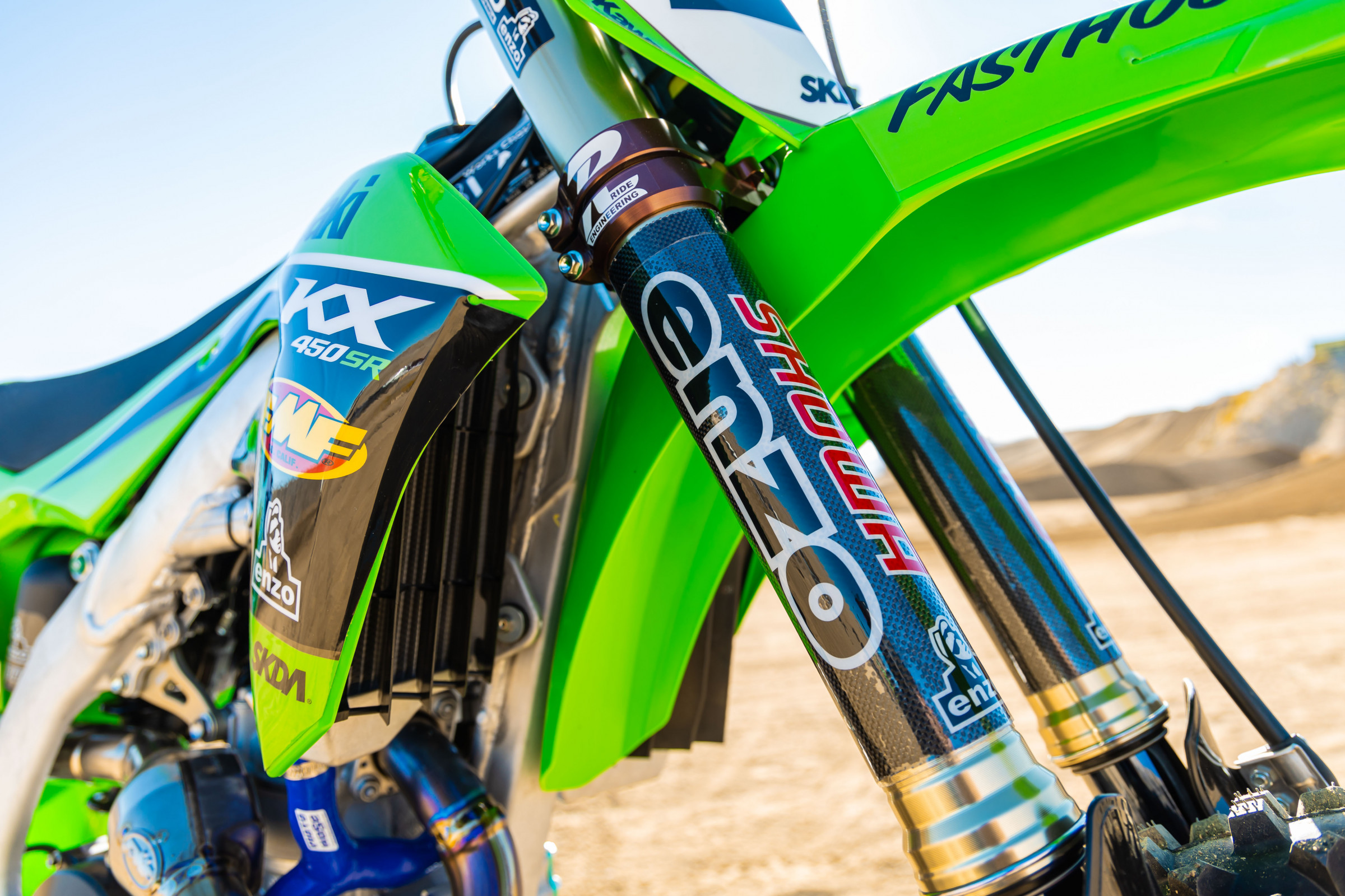 Kawasaki KX450 Garage Build