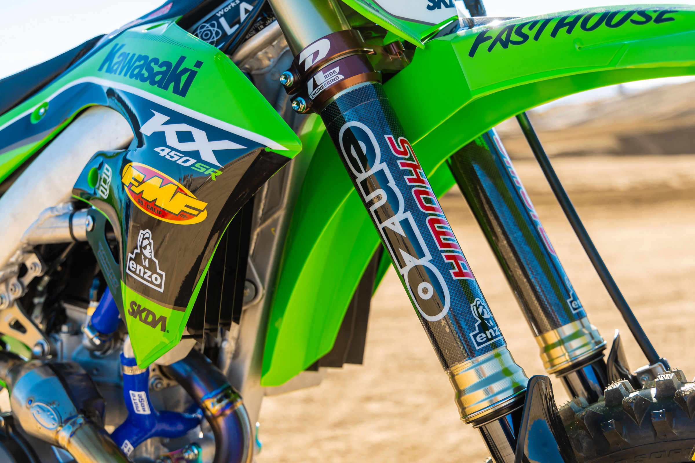 Kawasaki KX450 Garage Build