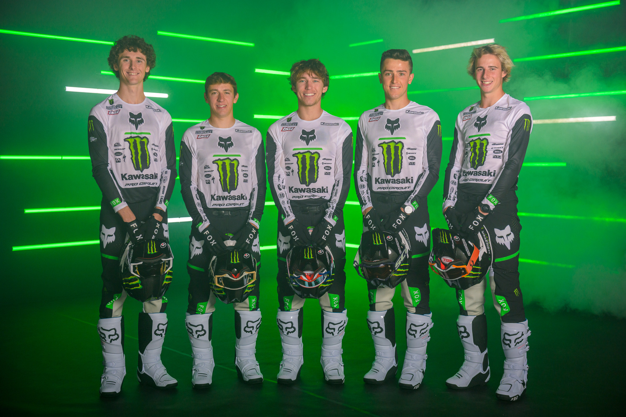 Monster Energy/Pro Circuit Kawasaki roster