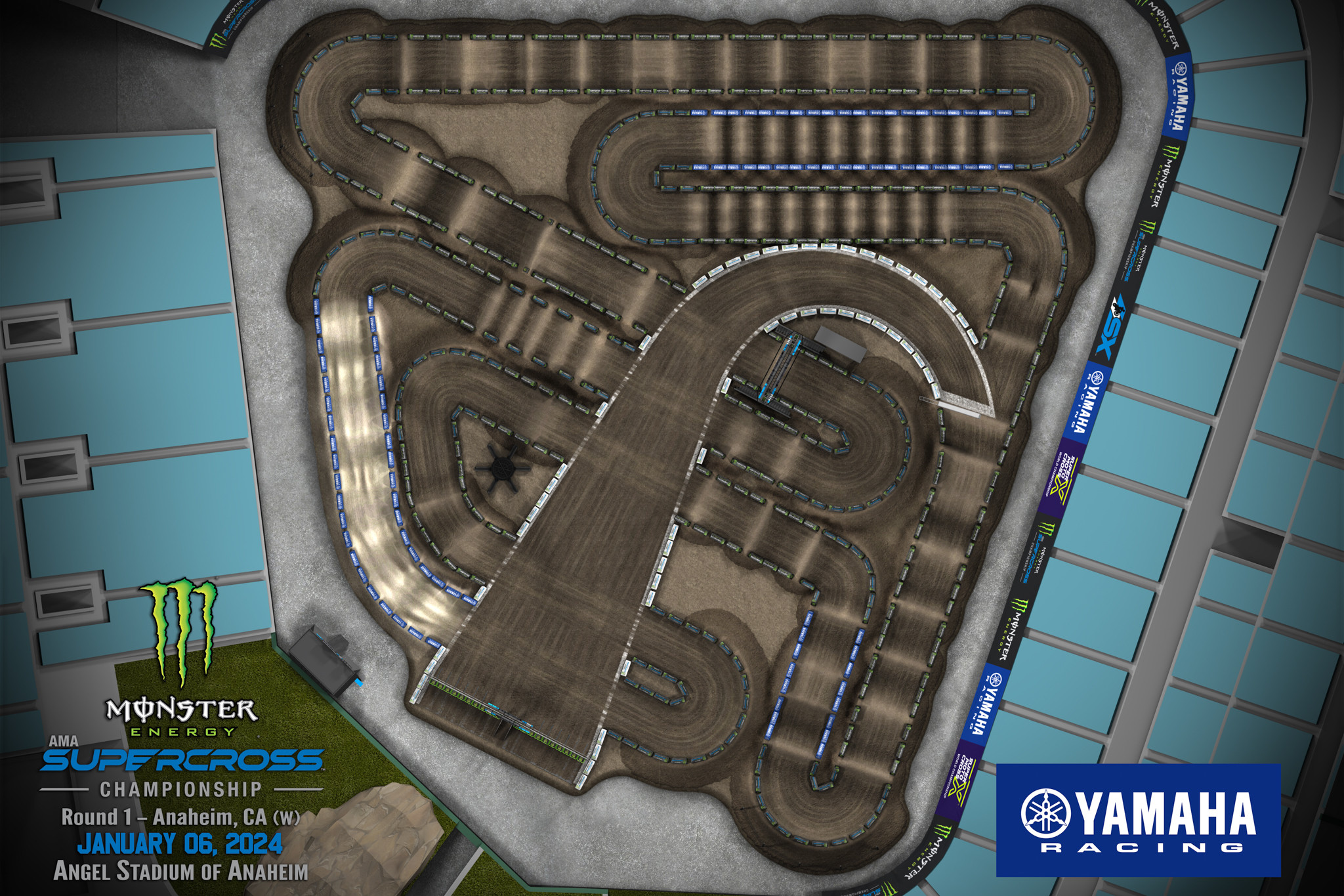 2025 Supercross Rd 01 – Anaheim 1 Mx Sim