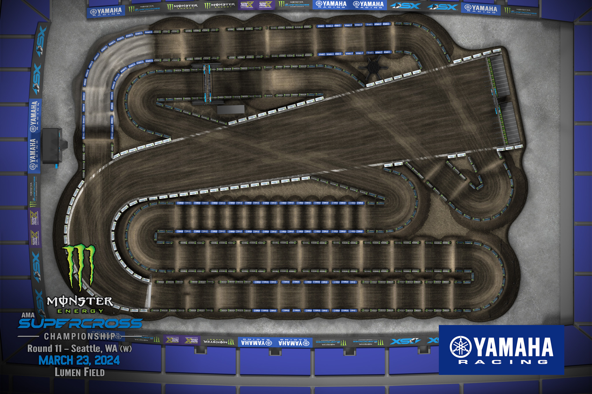 Track Maps for All 2024 Monster Energy AMA Supercross Rounds Racer X