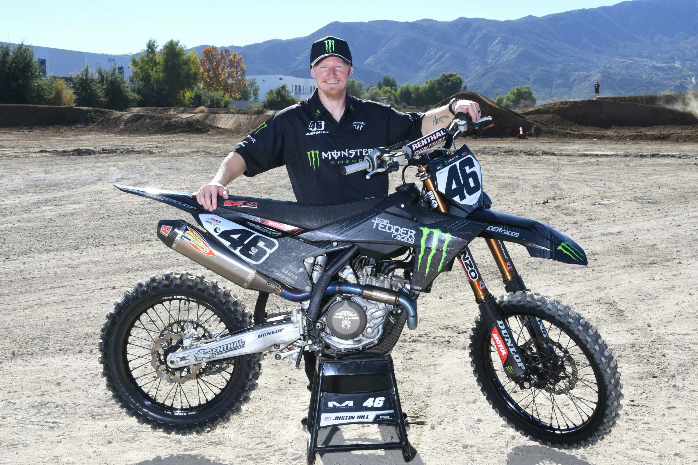 Justin Hill Set for Return to Team Tedder for 2024 SX and MX