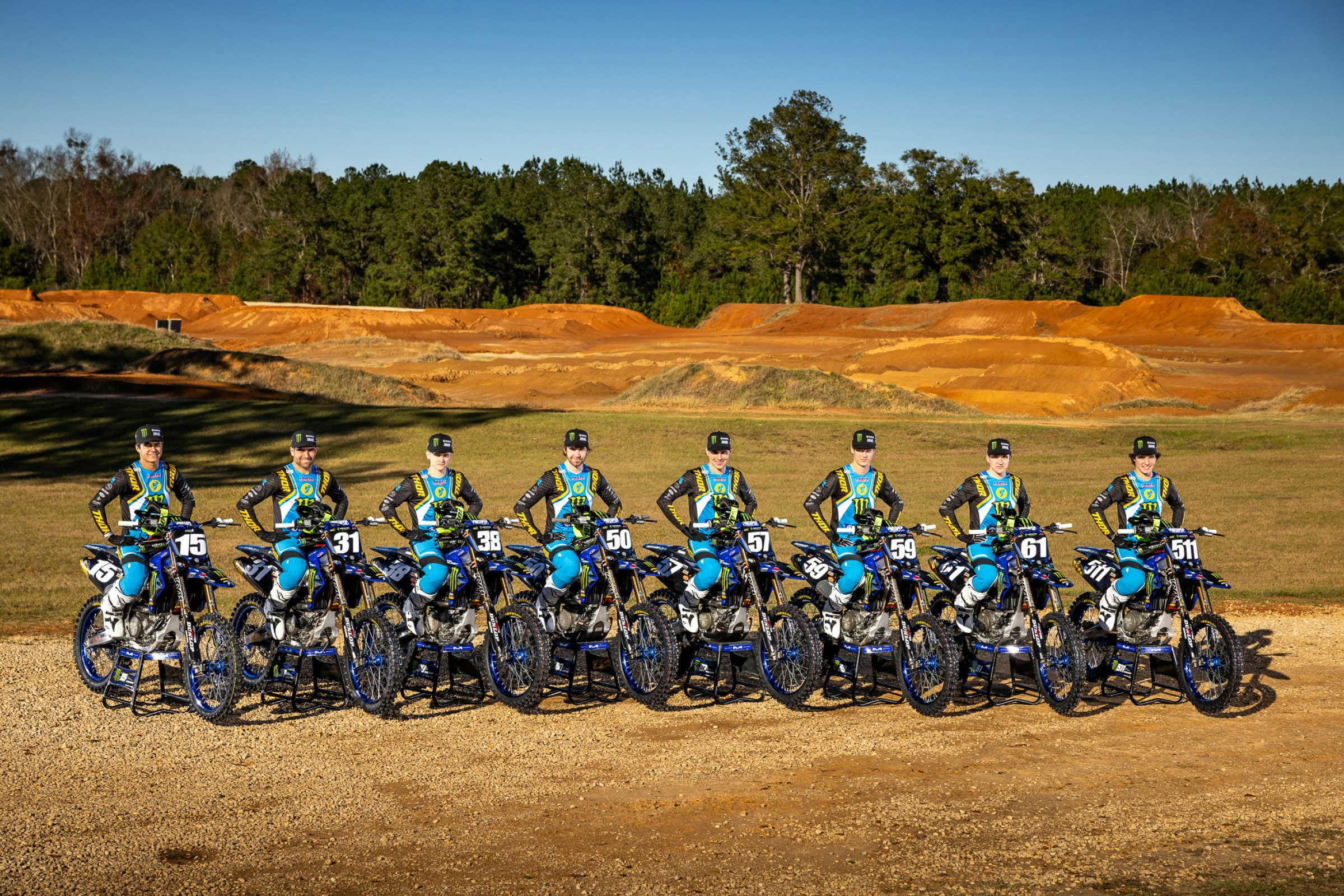 Monster Energy Yamaha Star Racing Announces 8 Rider 2024 250cc Roster