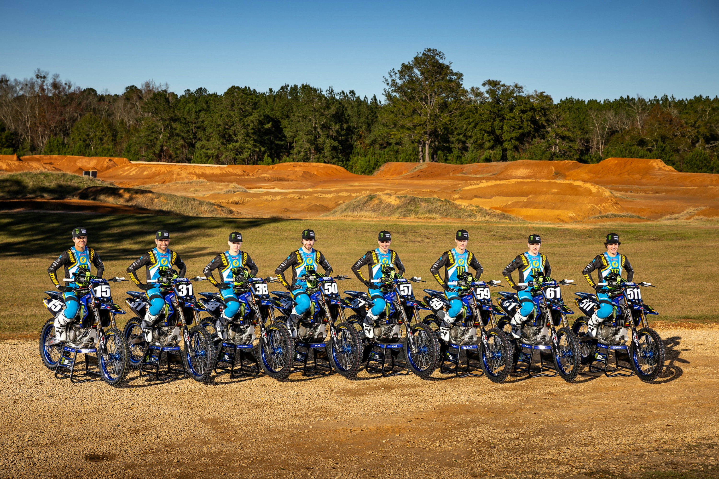 Monster Energy Yamaha Star Racing Announces 8 Rider 2024 250cc SMX ...
