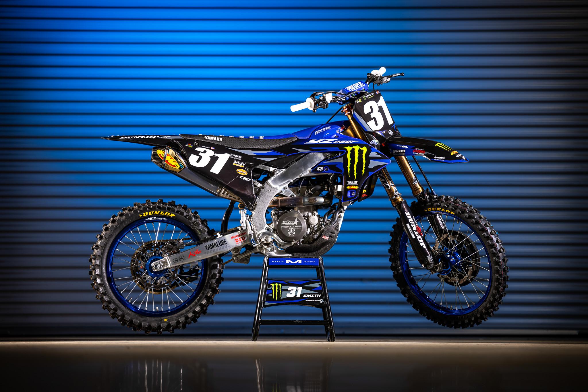 #31 Jordon Smith's Yamaha YZ250F