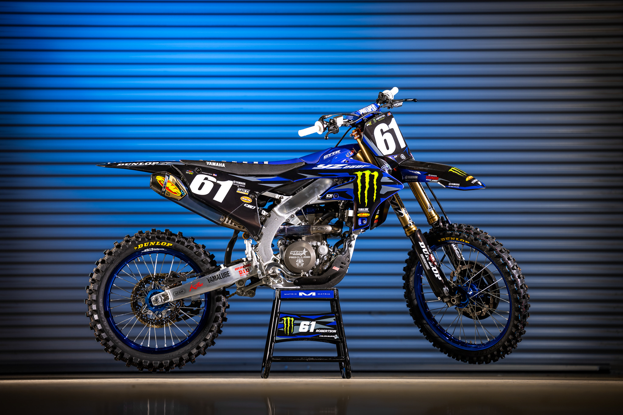 #61 Stilez Robertson's Yamaha YZ250F