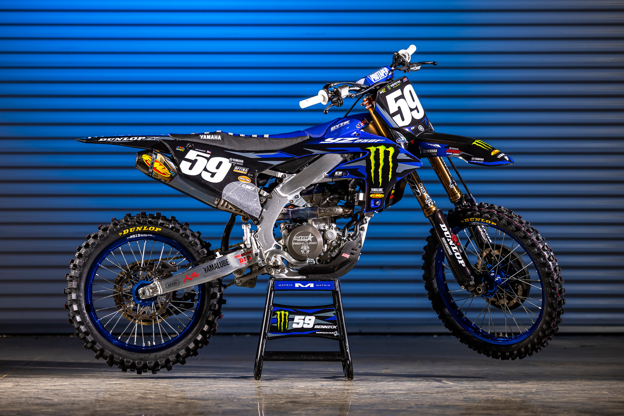 #59 Daxton Bennick's Yamaha YZ250F
