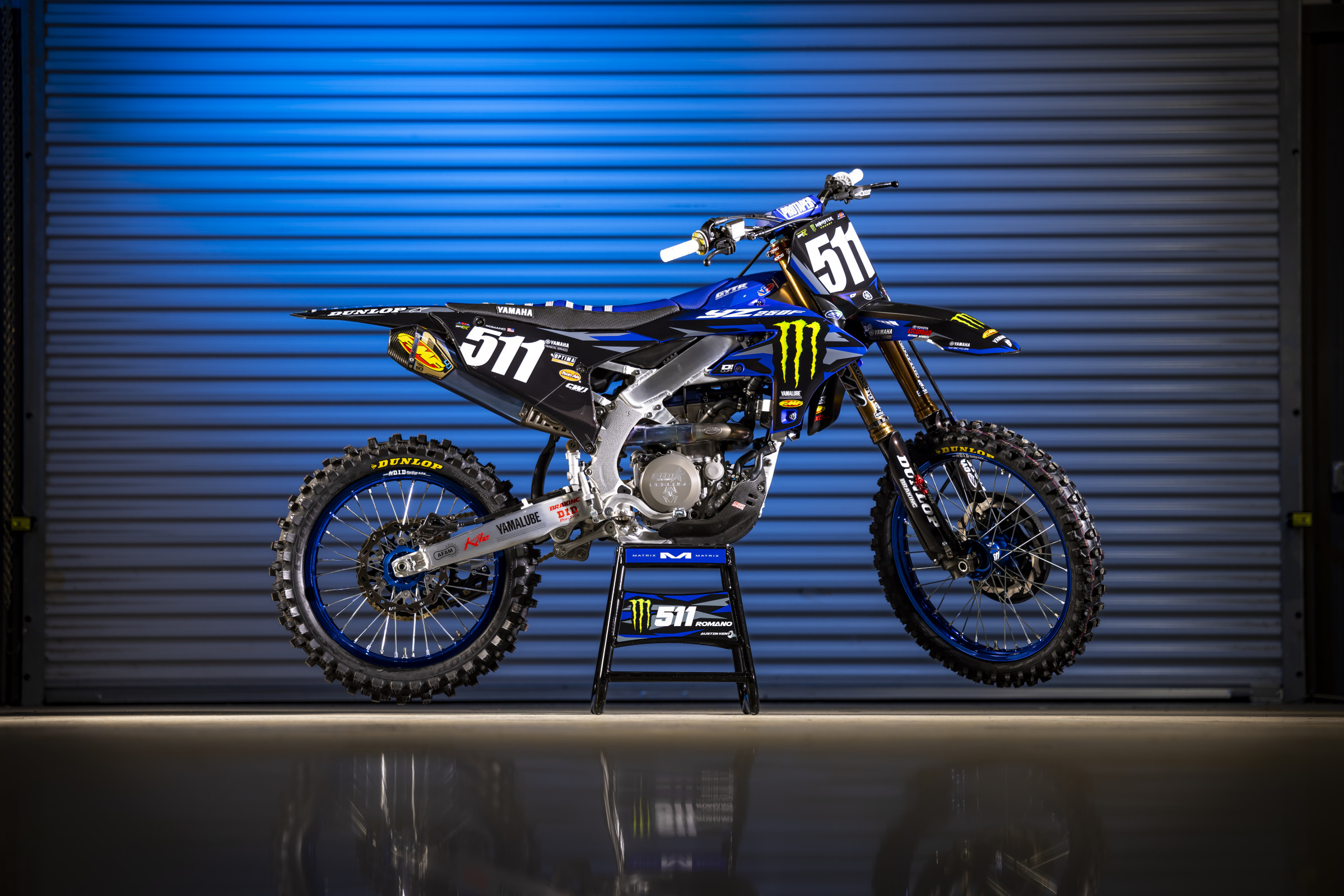 #511 Nick Romano's Yamaha YZ250F