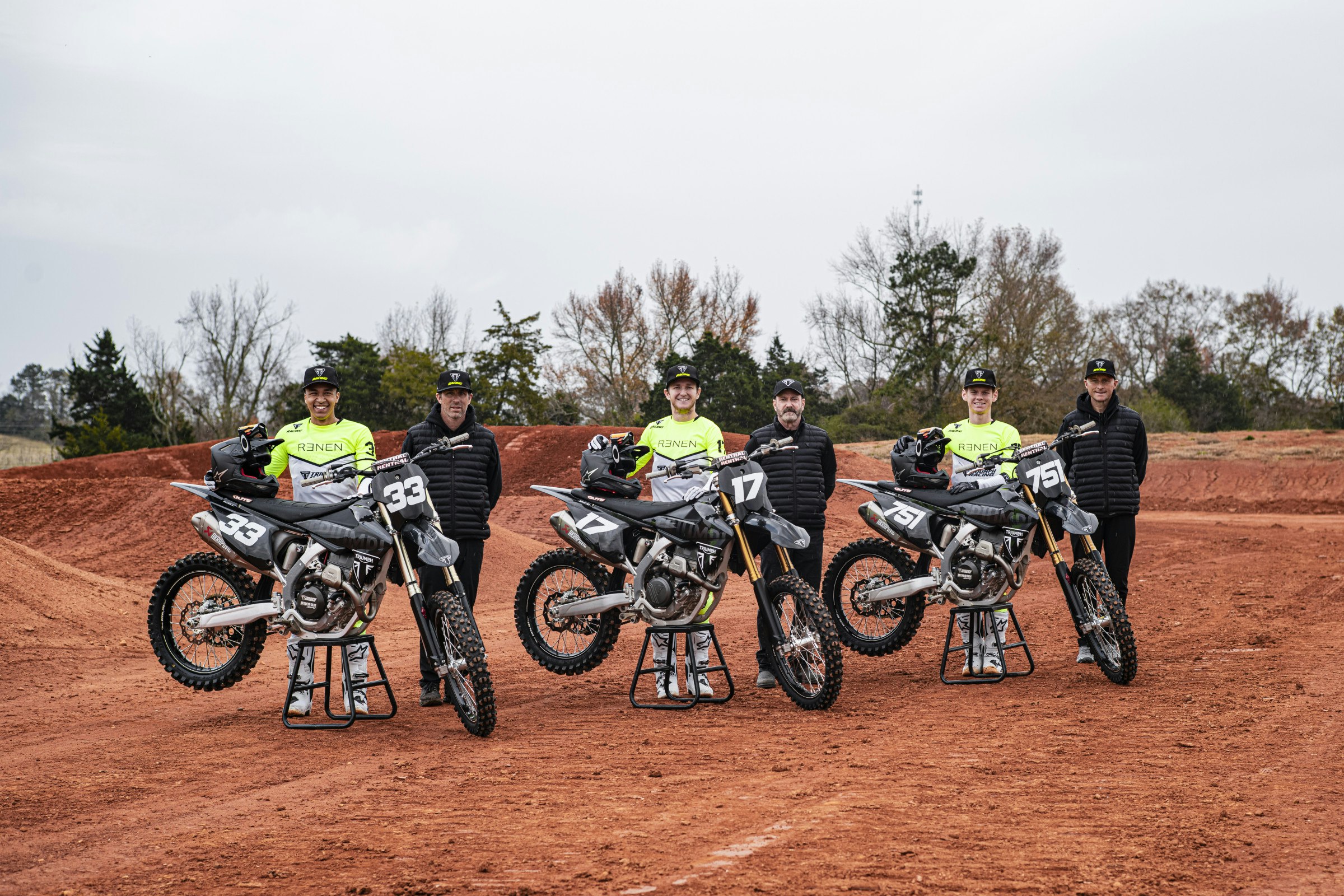 Triumph Racing Confirms AMA SuperMotocross Line-up for 2024