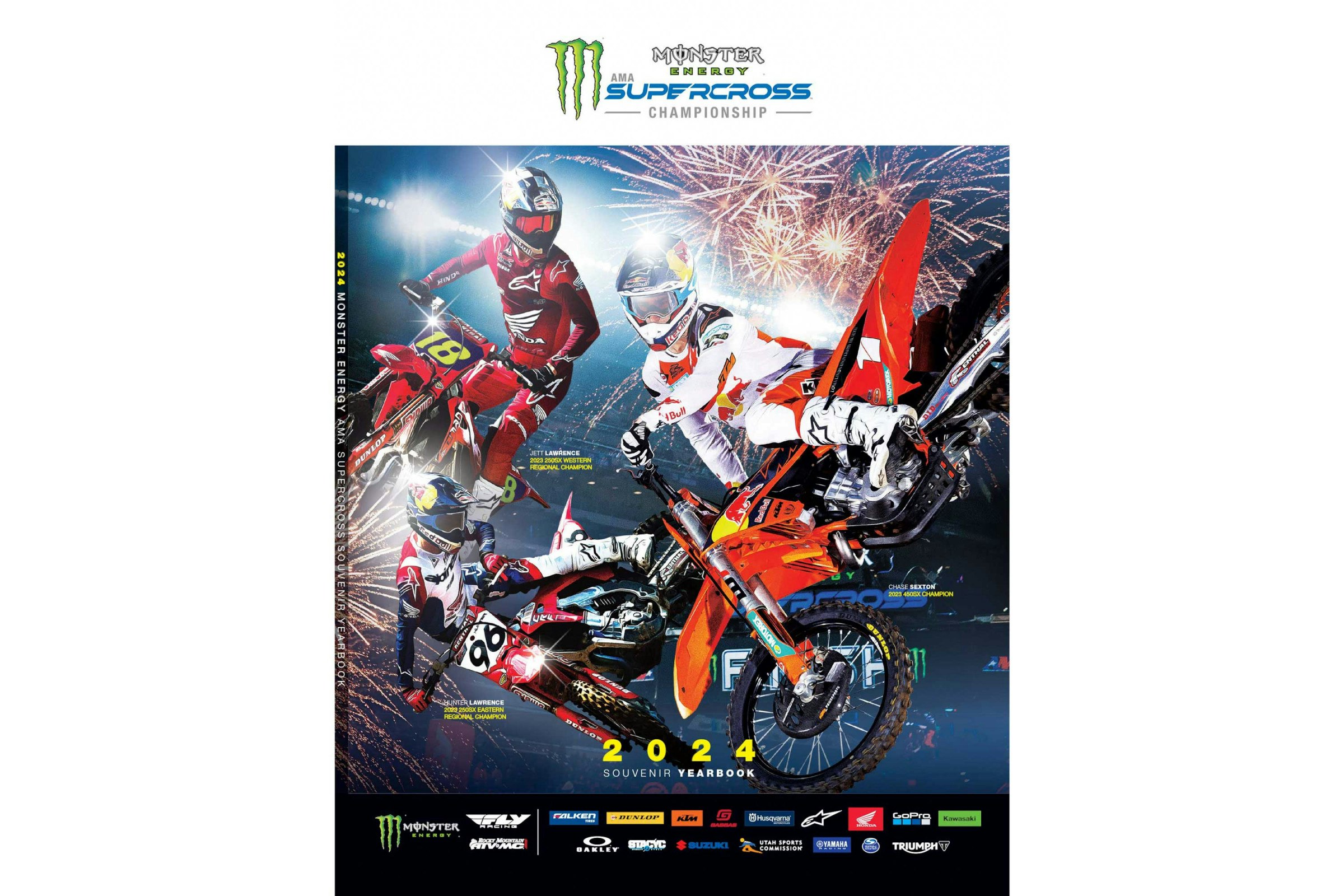 2024 Monster Energy AMA Supercross Souvenir Yearbook