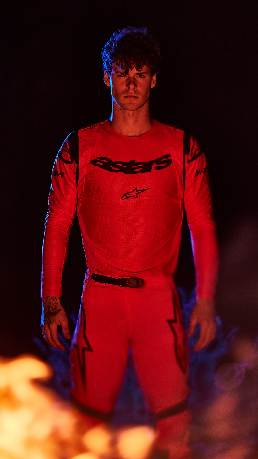 Alpinestars' 2024 Limited Edition Ember Collection featuring Jett Lawrence