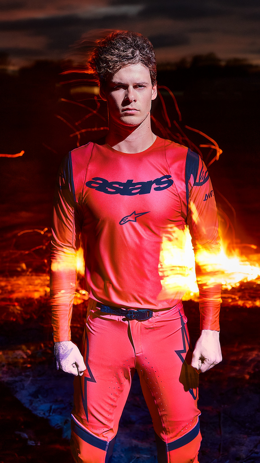 Alpinestars' 2024 Limited Edition Ember Collection featuring Jett Lawrence