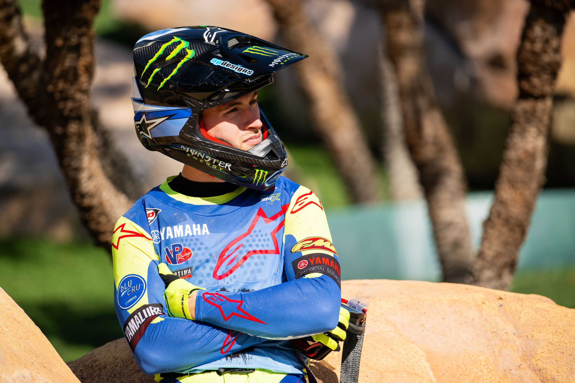 Cooper hopes to sneak through the first few turns better this weekend.