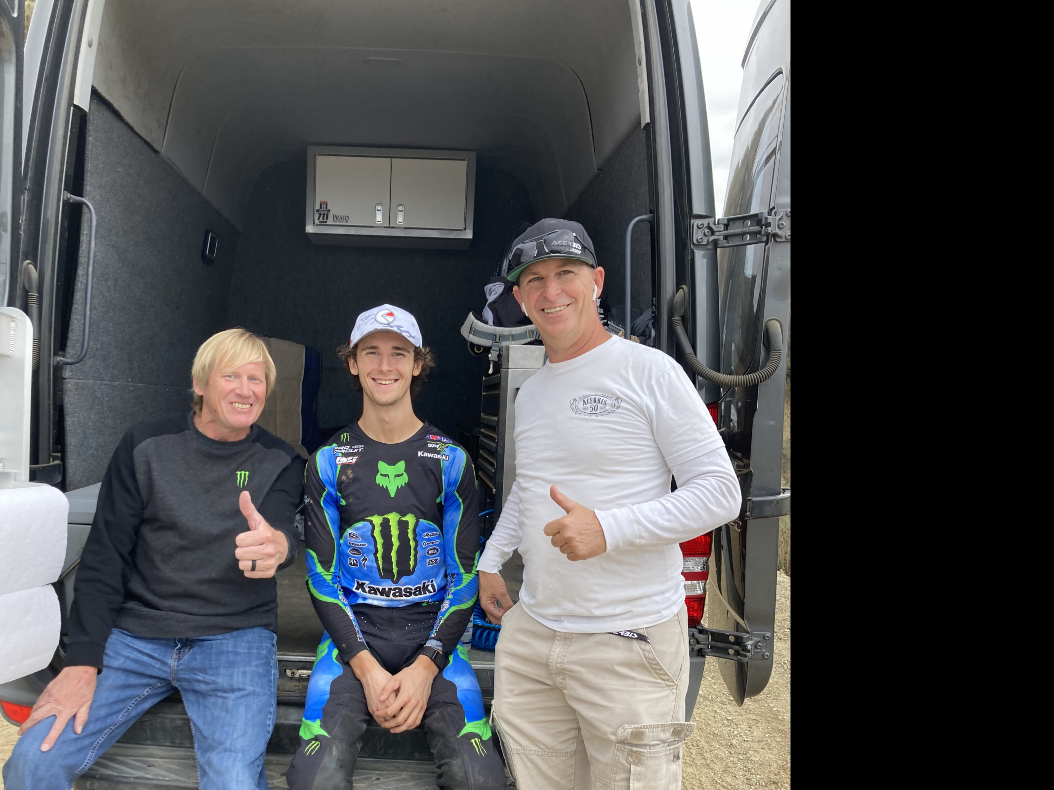 The Vohlands and author, Eric Johnson.