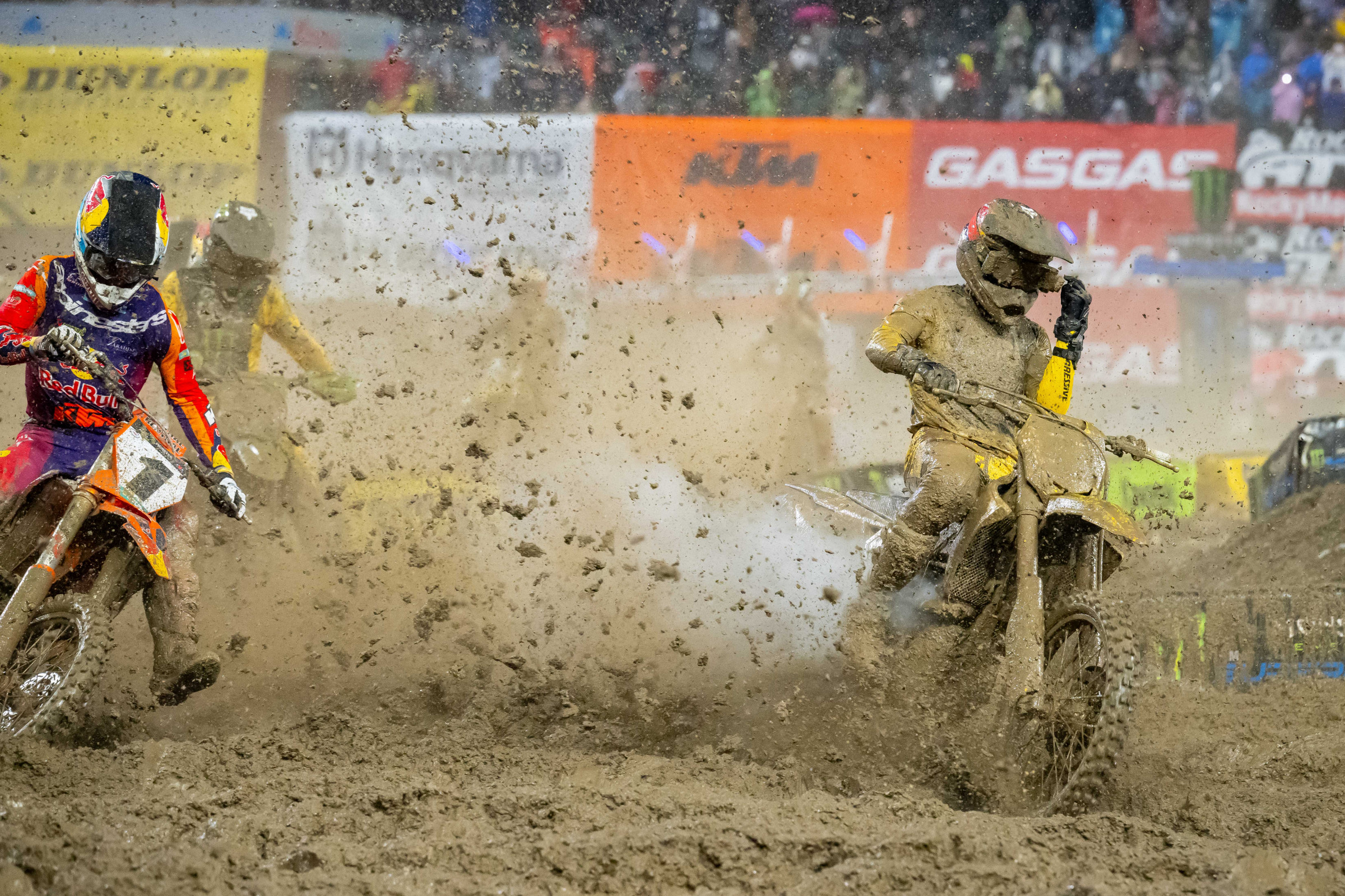 For a brief moment, Kenny was in the lead. Moments later he stalled and was in last place.