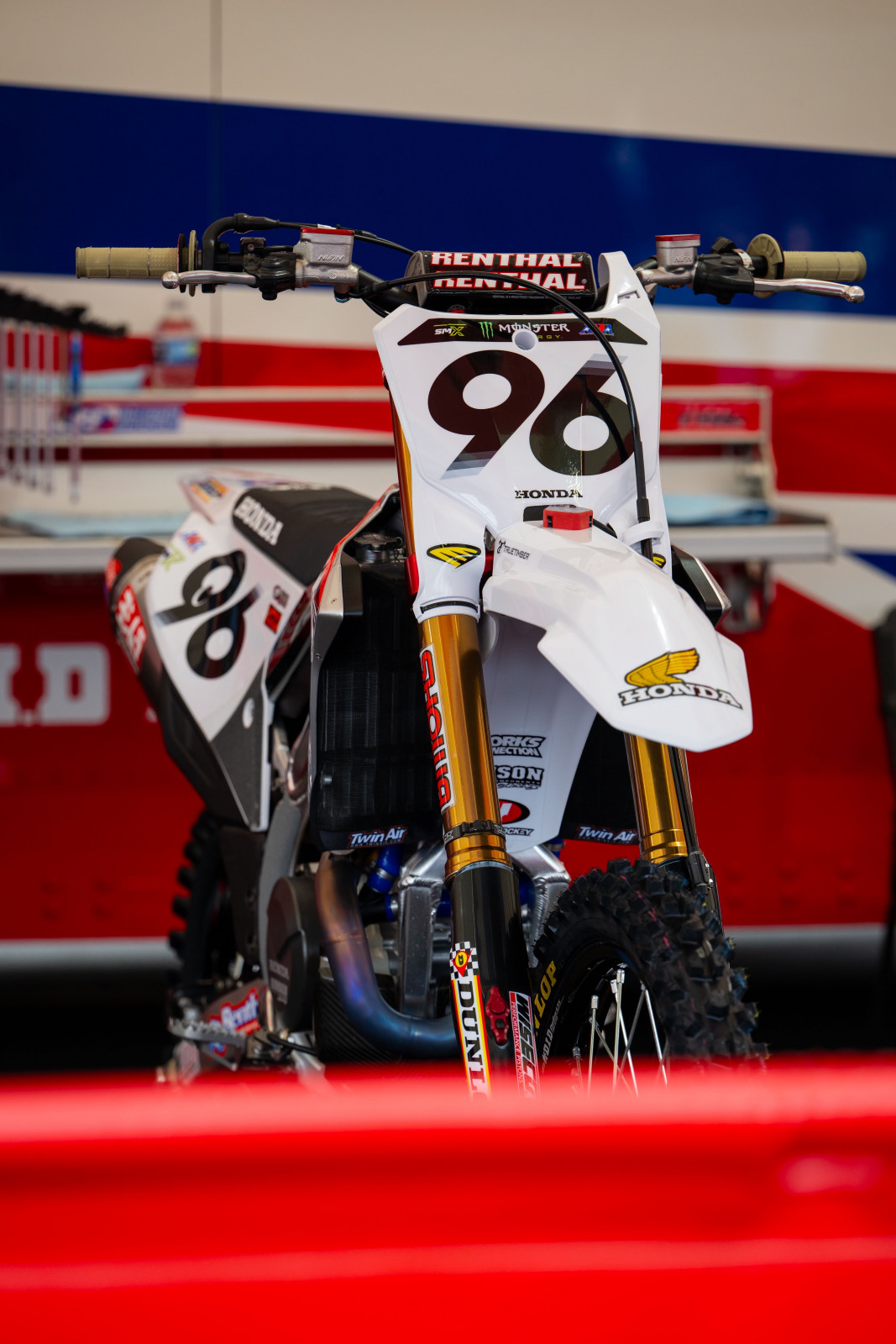 Hunter Lawrence's Honda CRF450R.