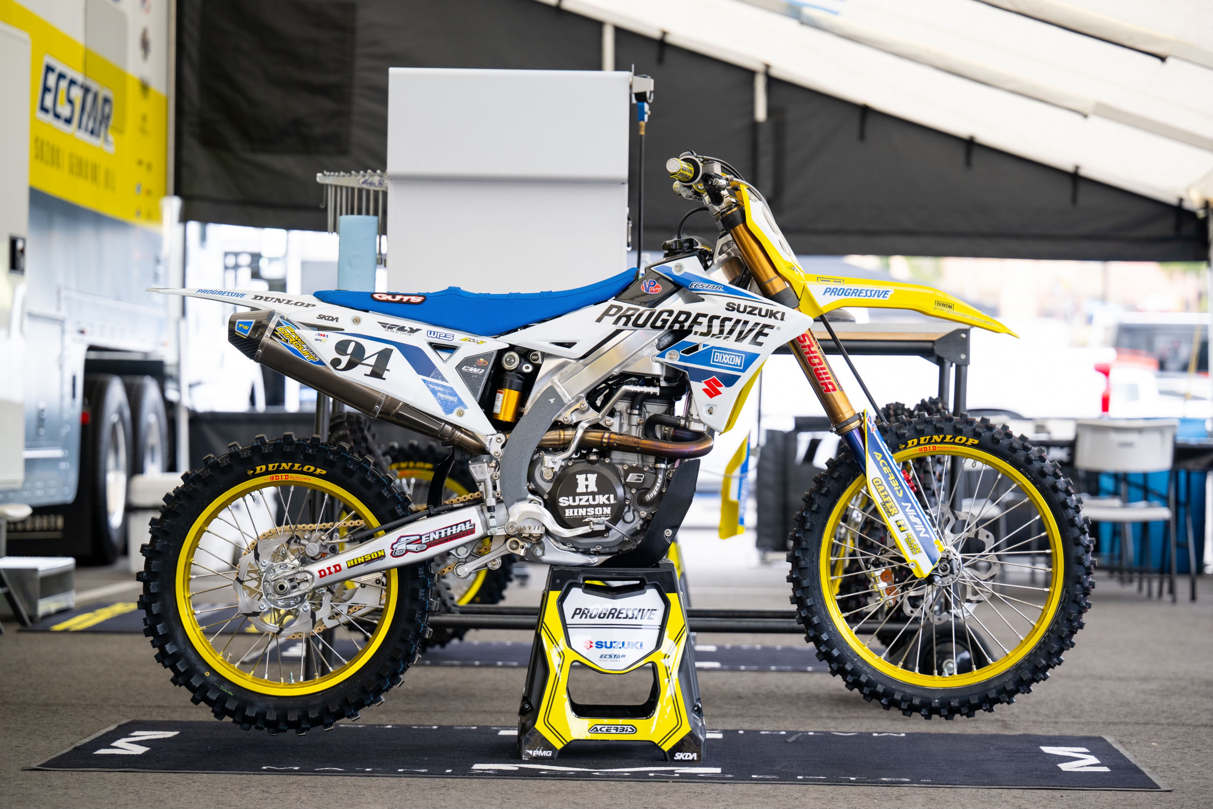 Ken Roczen's Suzuki RM-Z450.