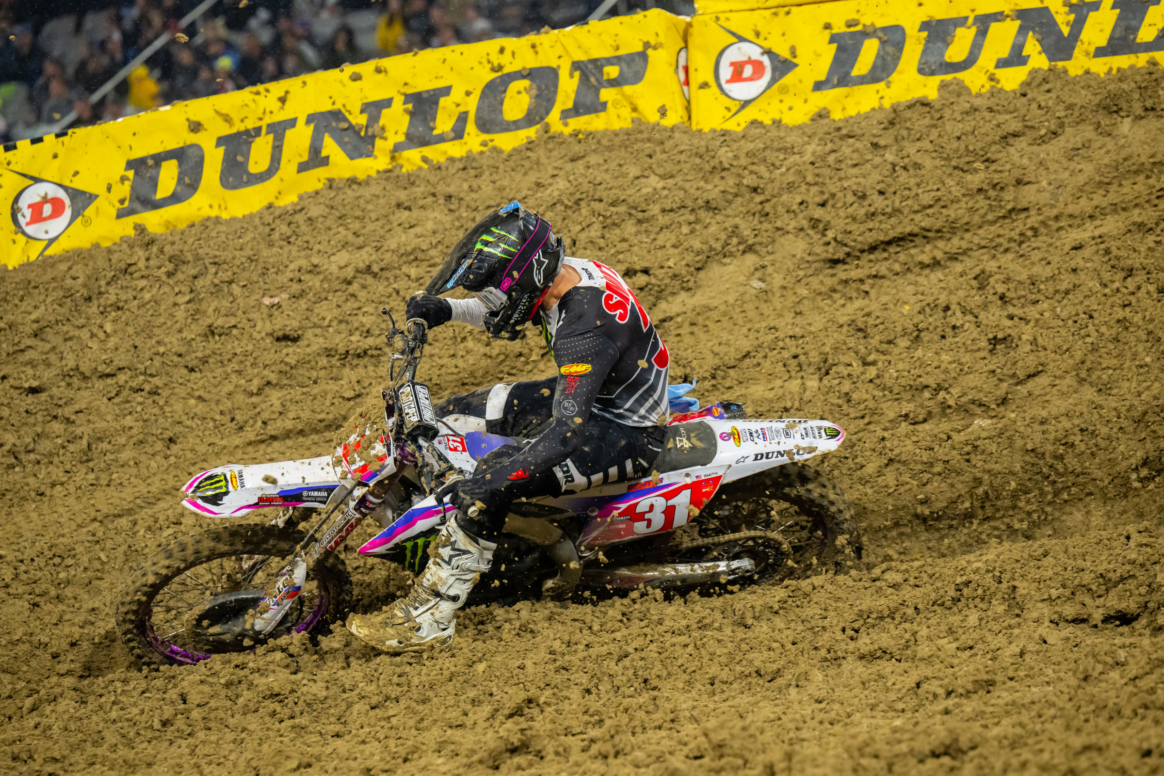 Jordon Smith keeps the red plate moving back to Anaheim next week.