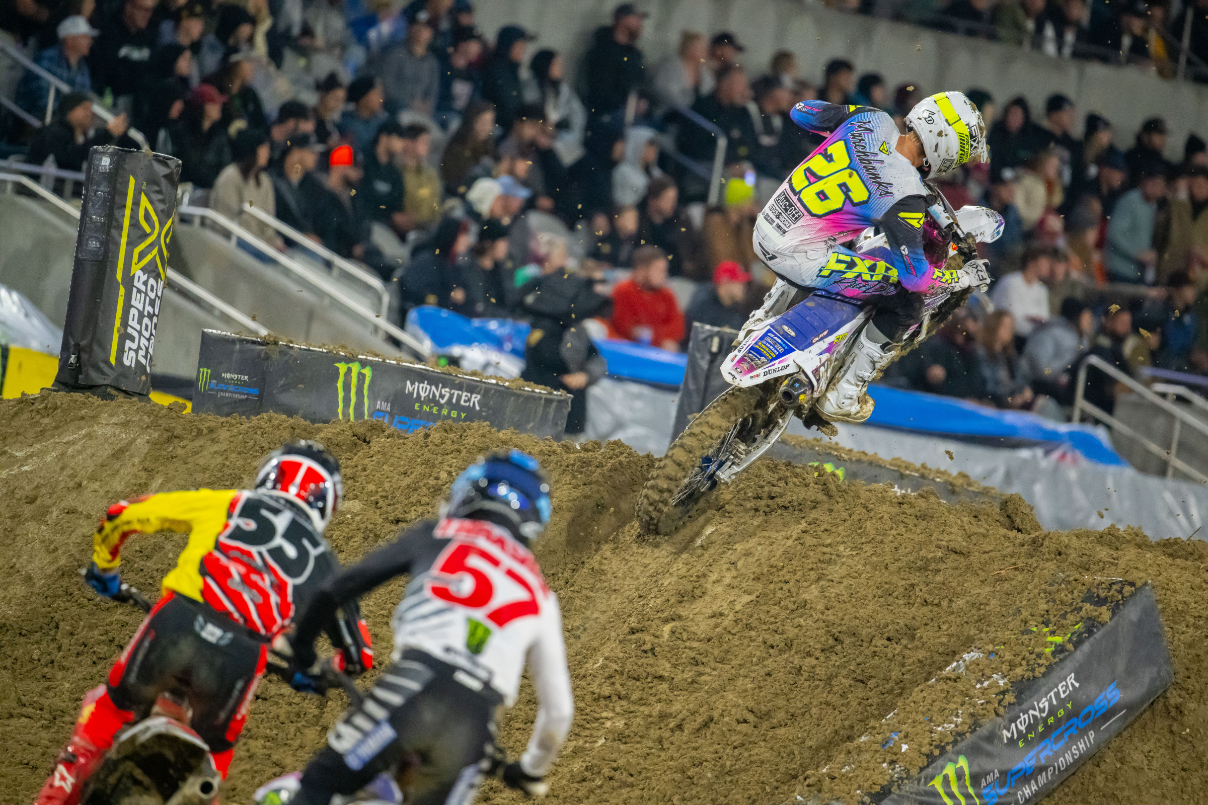 Garrett Marchbanks gave it one heck of a run in the fight for the San Diego victory.