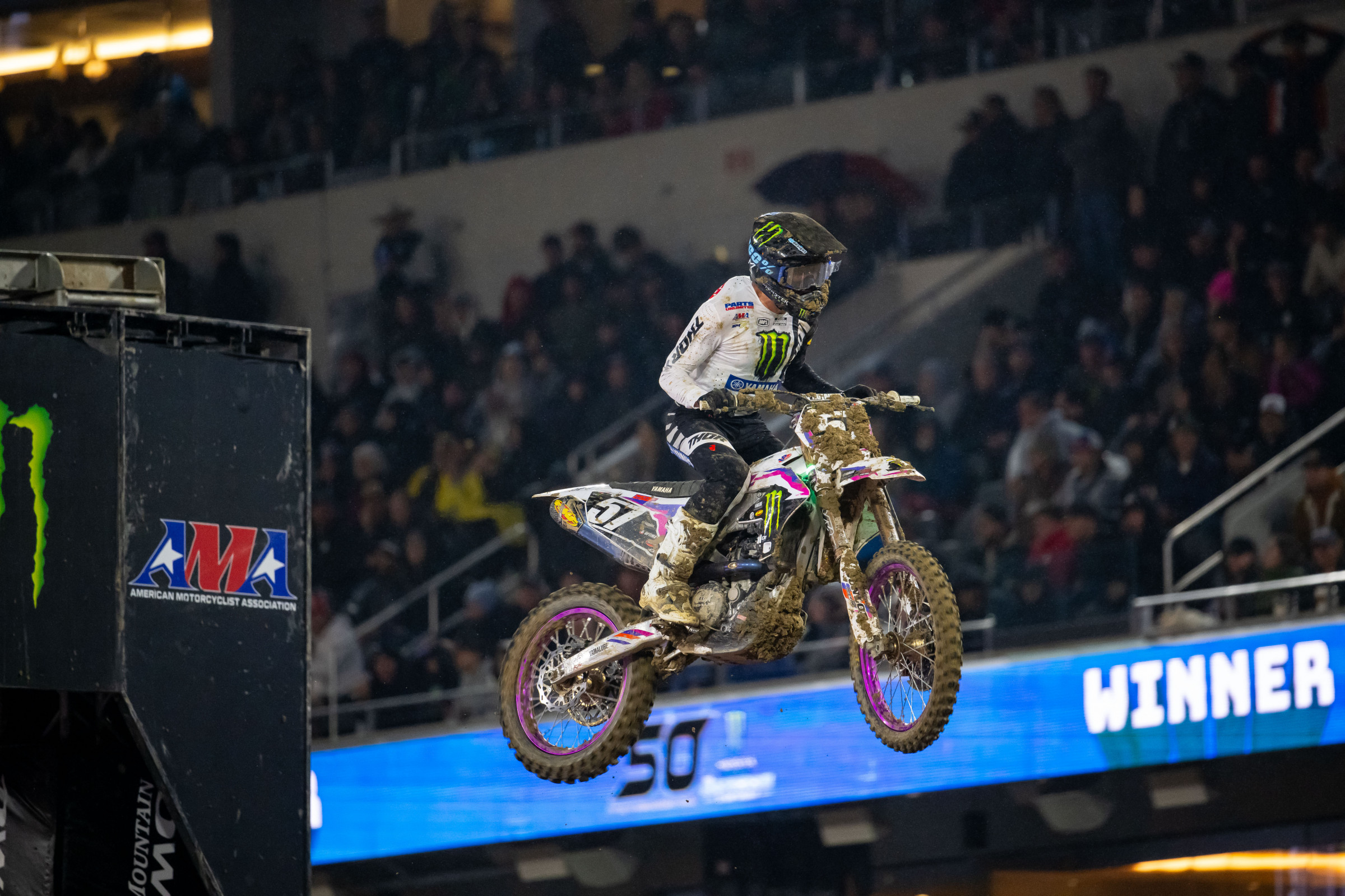 Nate Thrasher was the big winner this week in the mud.