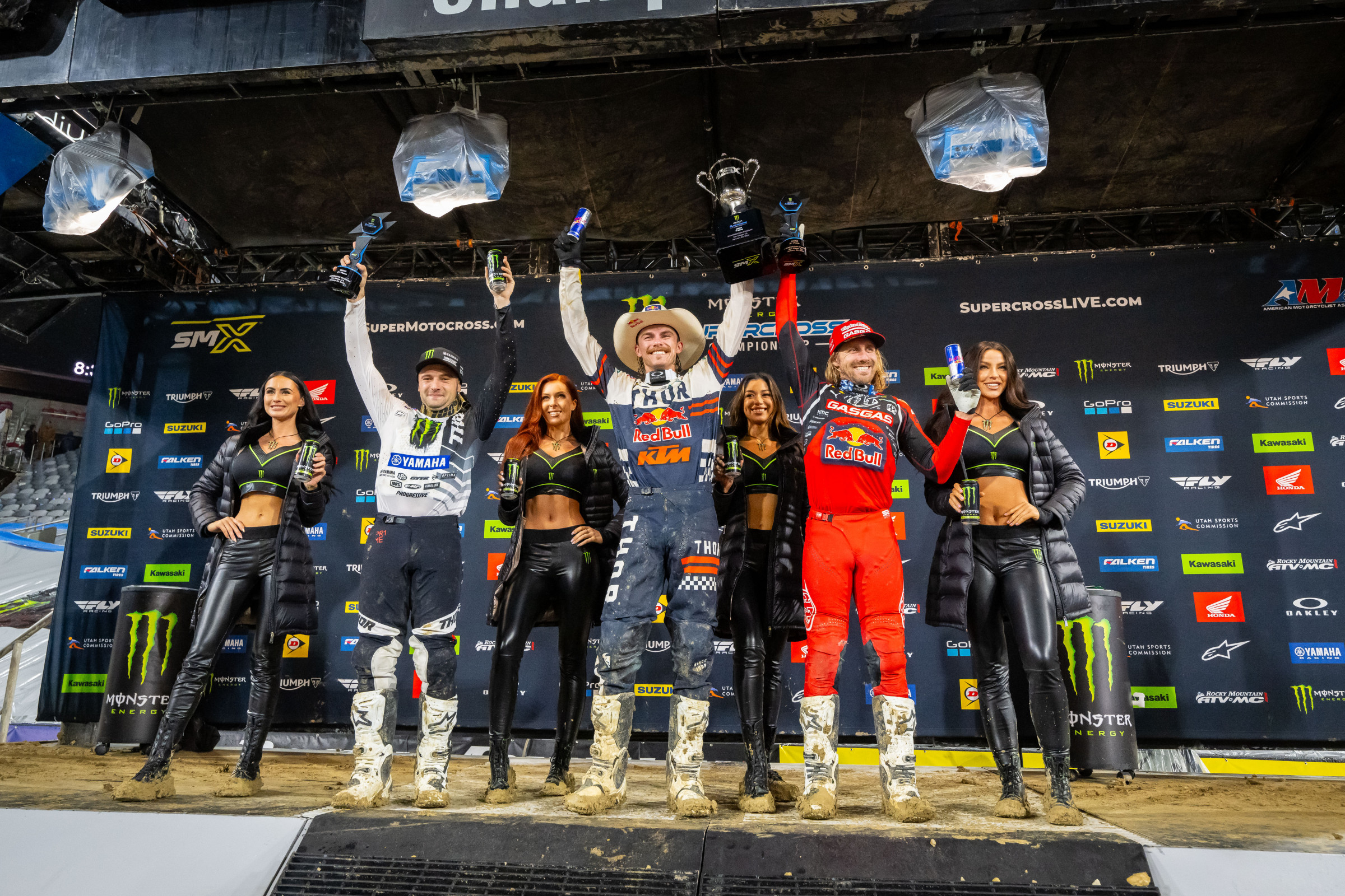 2024 San Diego SX GT AMA Arenacross Results Championship Standings   281316 Podiumalignmediasx24san Diego009 