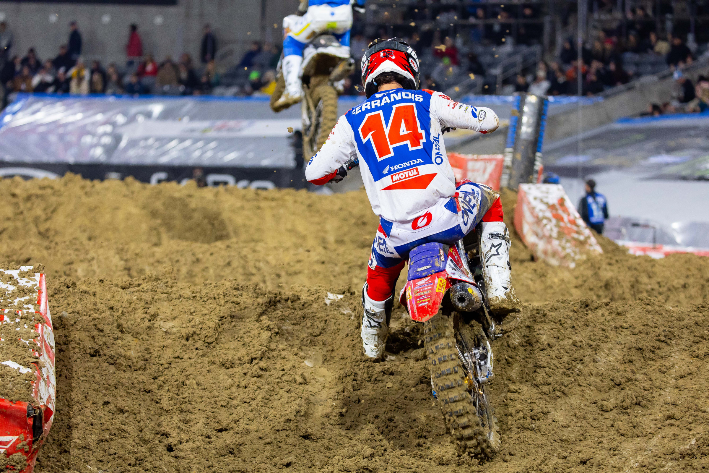 “San Francisco, we had big ruts to hold the bike, today was so slippery it was insane.”- Ferrandis