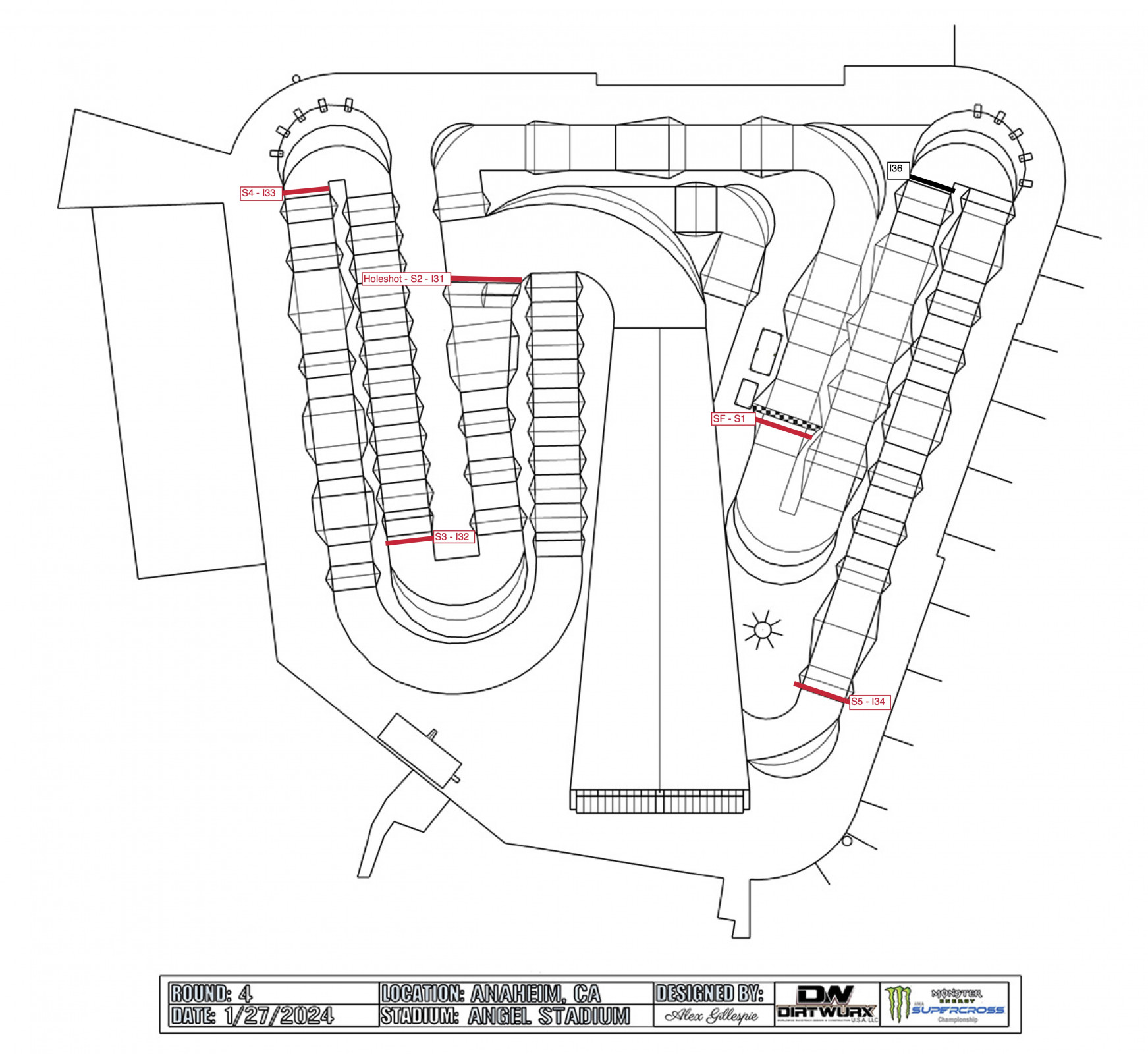 How To Watch Or Stream 2024 Anaheim 2 Supercross On TV Racer X   281531 Trackmap 10 