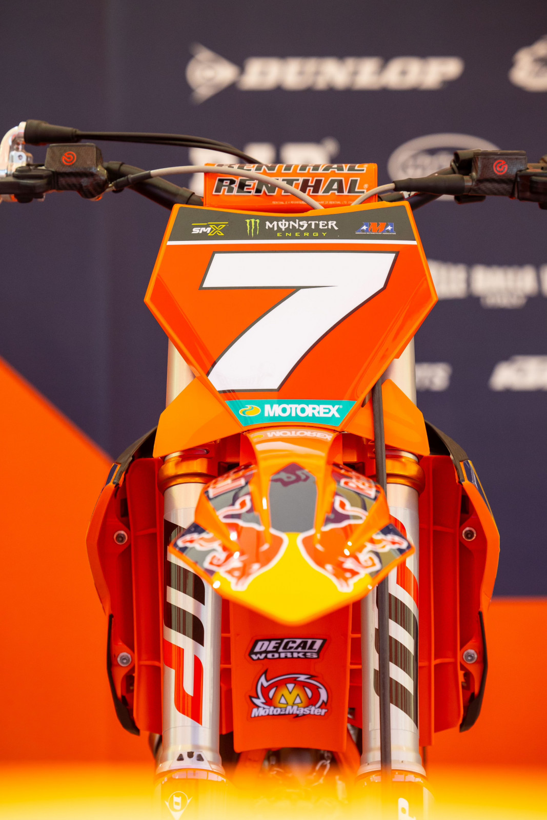 Aaron Plessinger's KTM 450 SX-F.