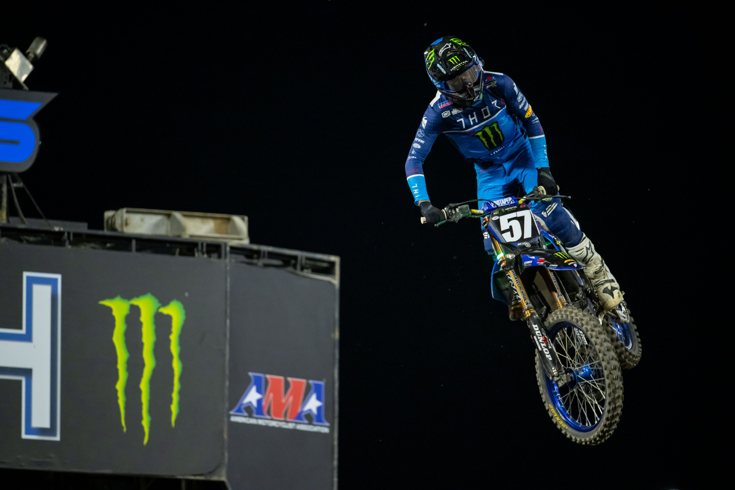 Nate Thrasher continued his strong form with a Race 3 victory in the Triple Crown.