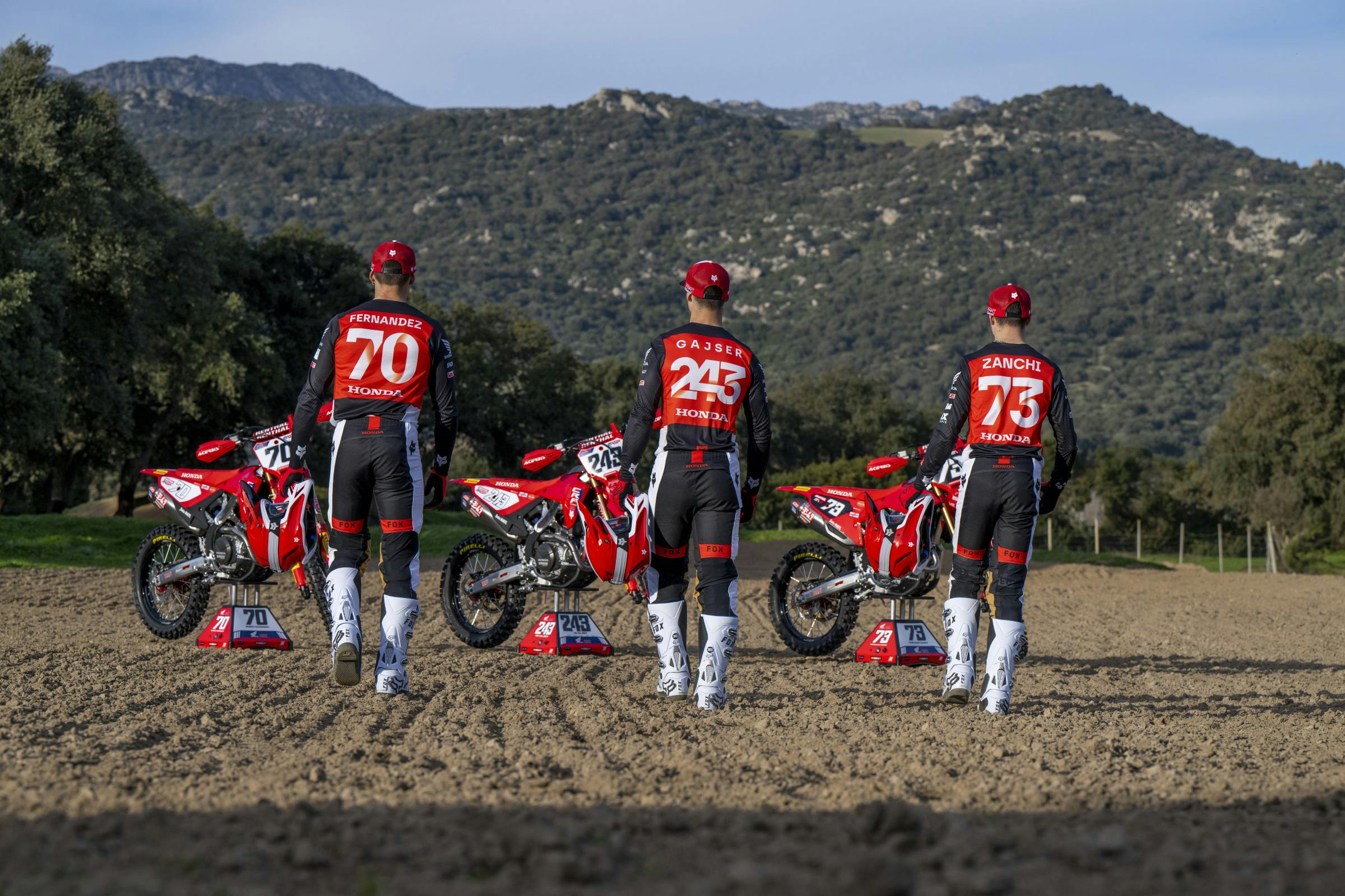 Honda HRC MXGP Announces Three-Rider 2024 Roster with New, Young Italian Signee