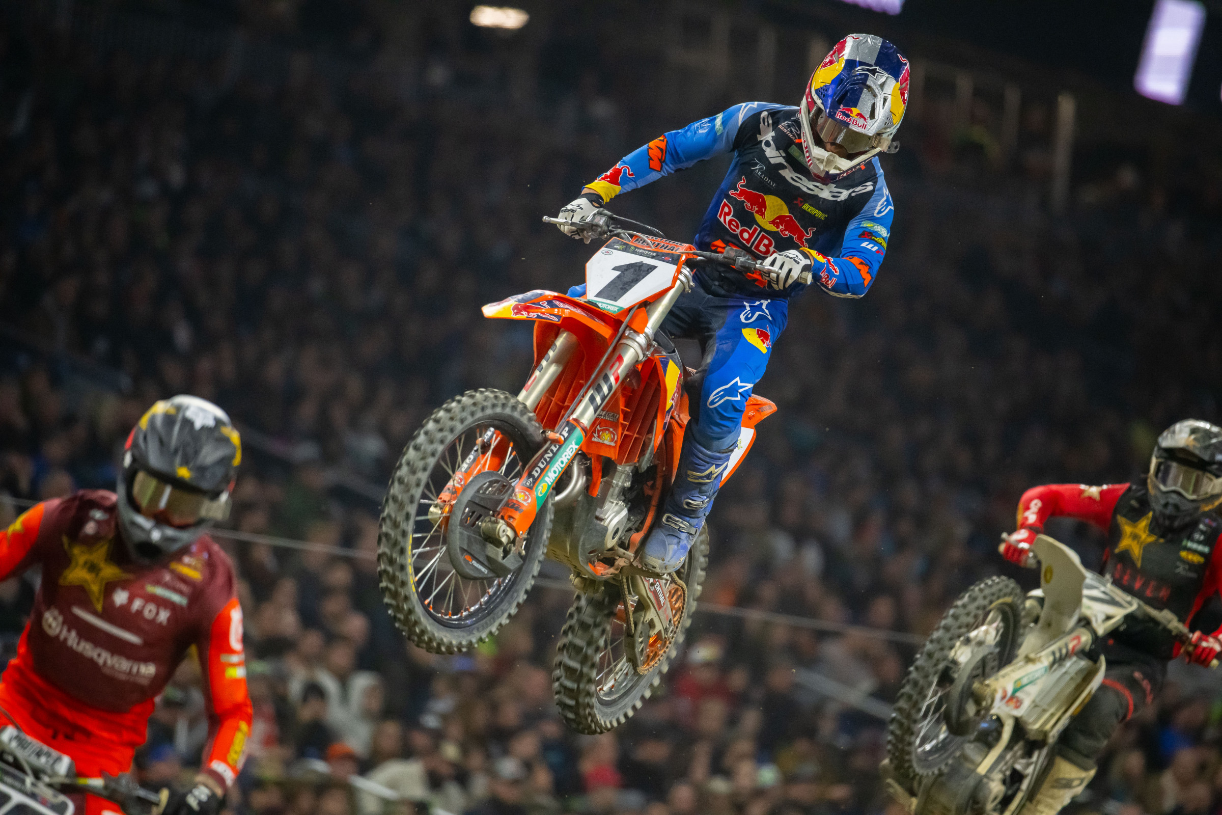 Chase Sexton is back on top of the points in the 450SX standings.