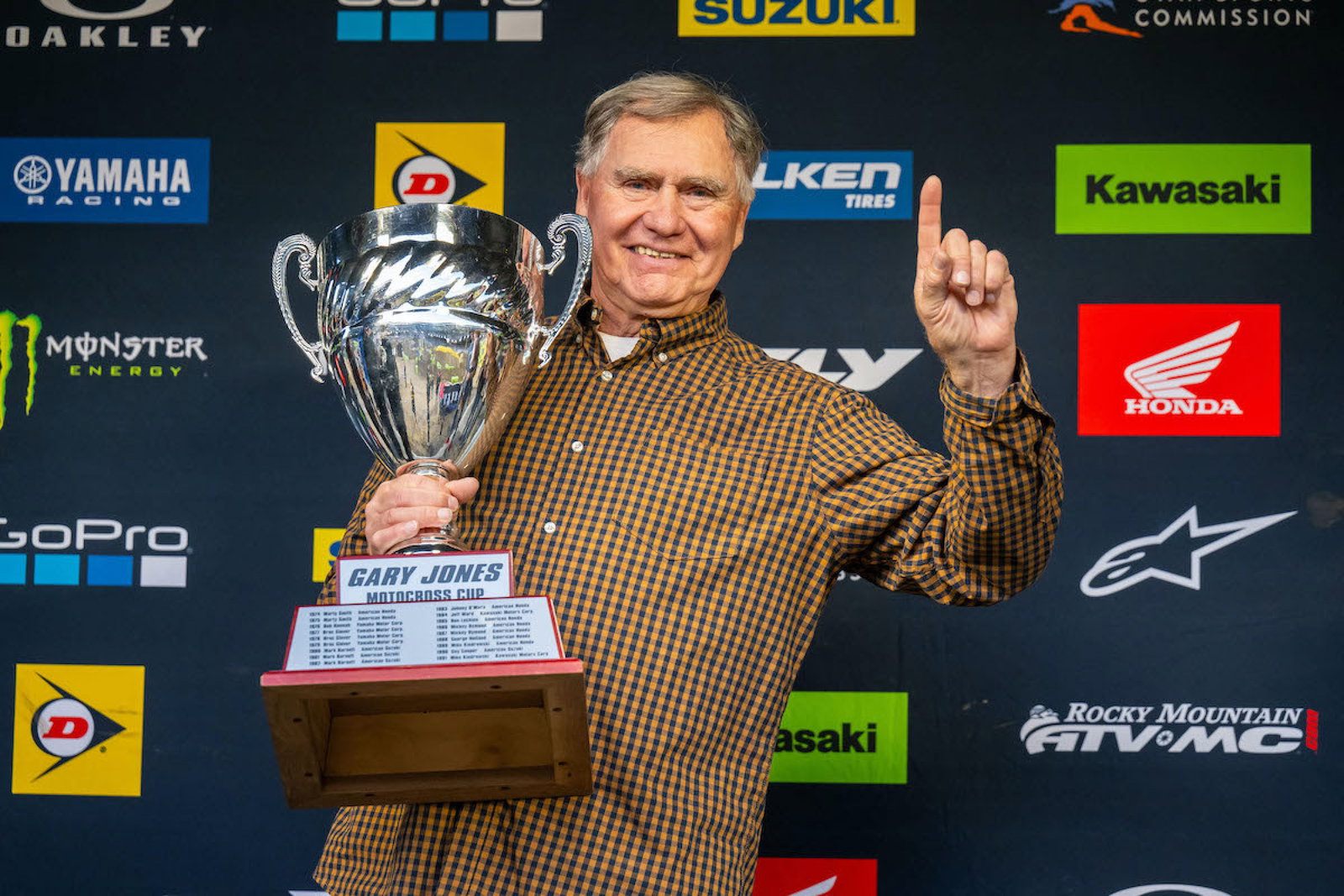 Gary Tidd Racer Inaugural Pro Motocross 250cc Champion Gary Jones Awarded with Namesake ...