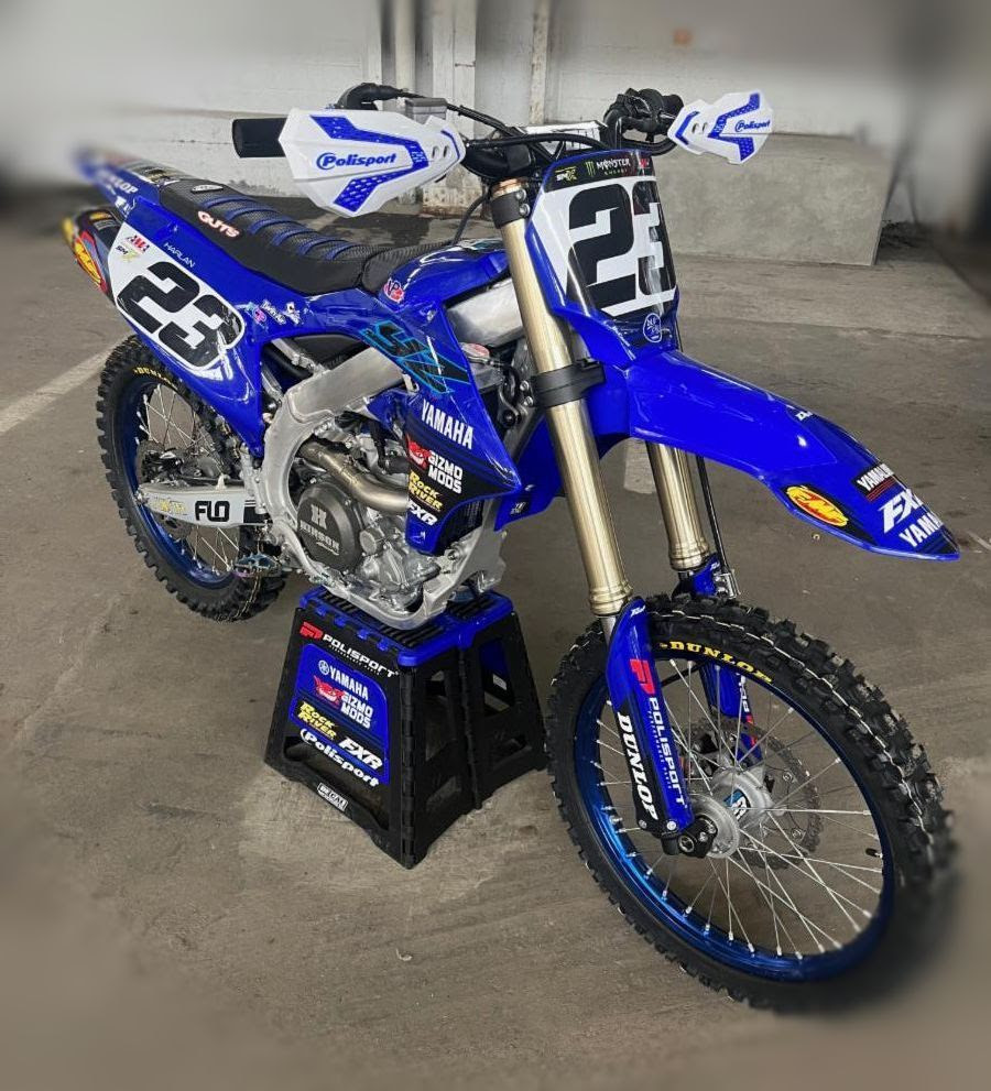 Grant Harlan’s #23 Yamaha YZ450F.