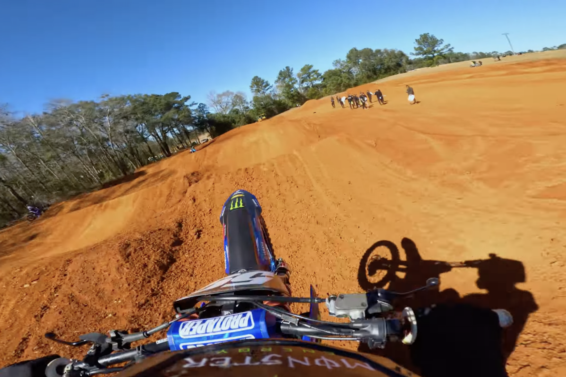 Watch: Daxton Bennick Shredding MTF Supercross Track via On Board GoPro