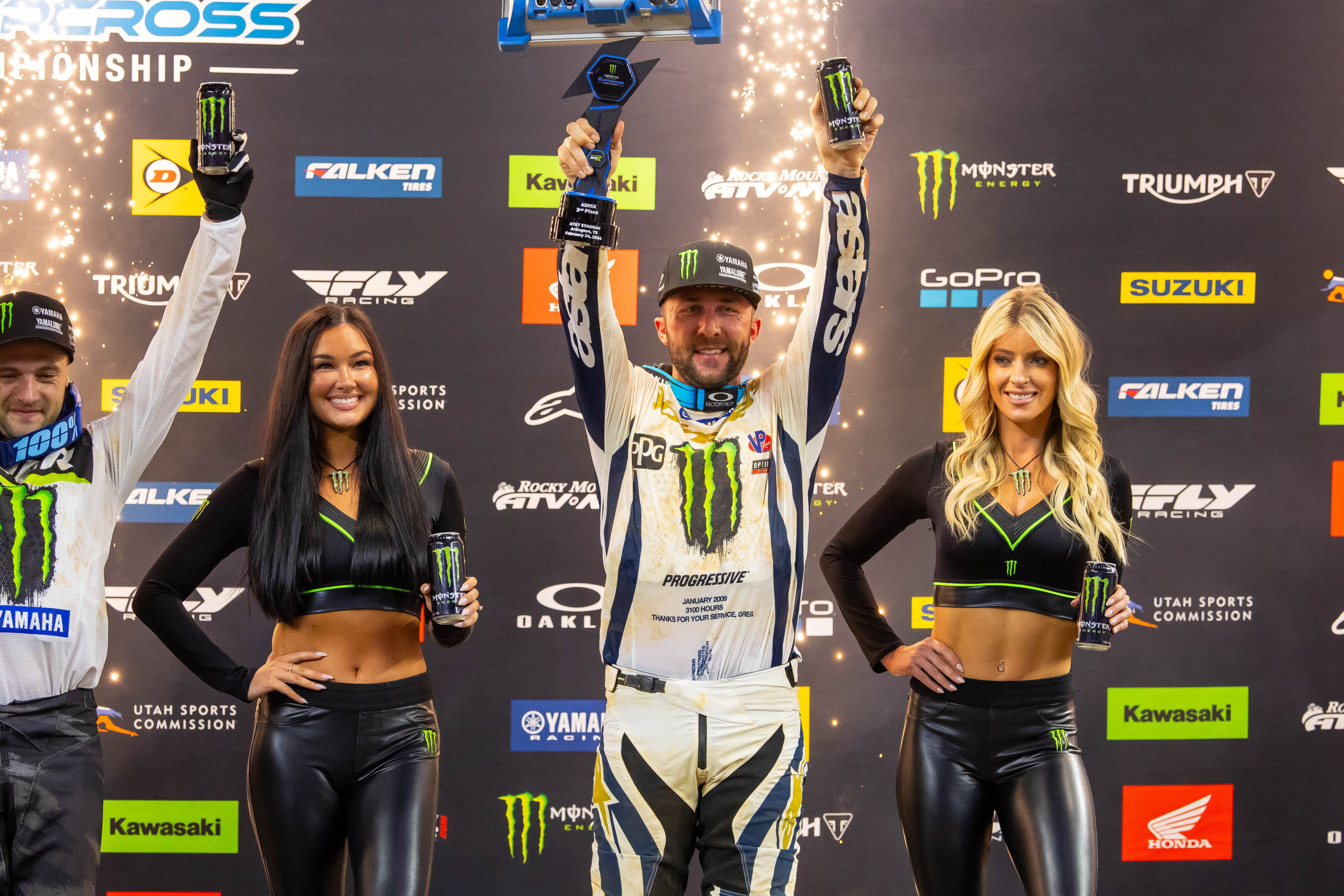 No overall wins yet for Eli Tomac in 2024, but the Arlington Supercross was a huge step forward. 