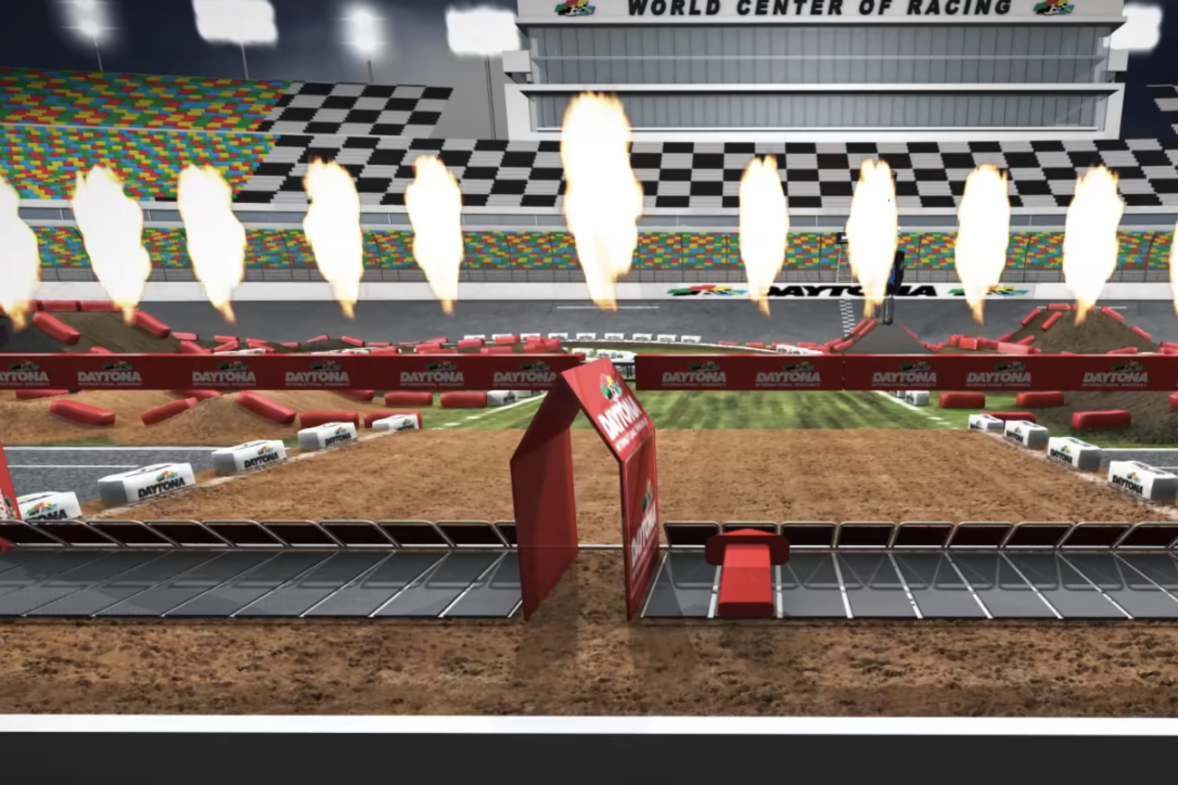 Watch: Daytona Supercross Animated Track Map