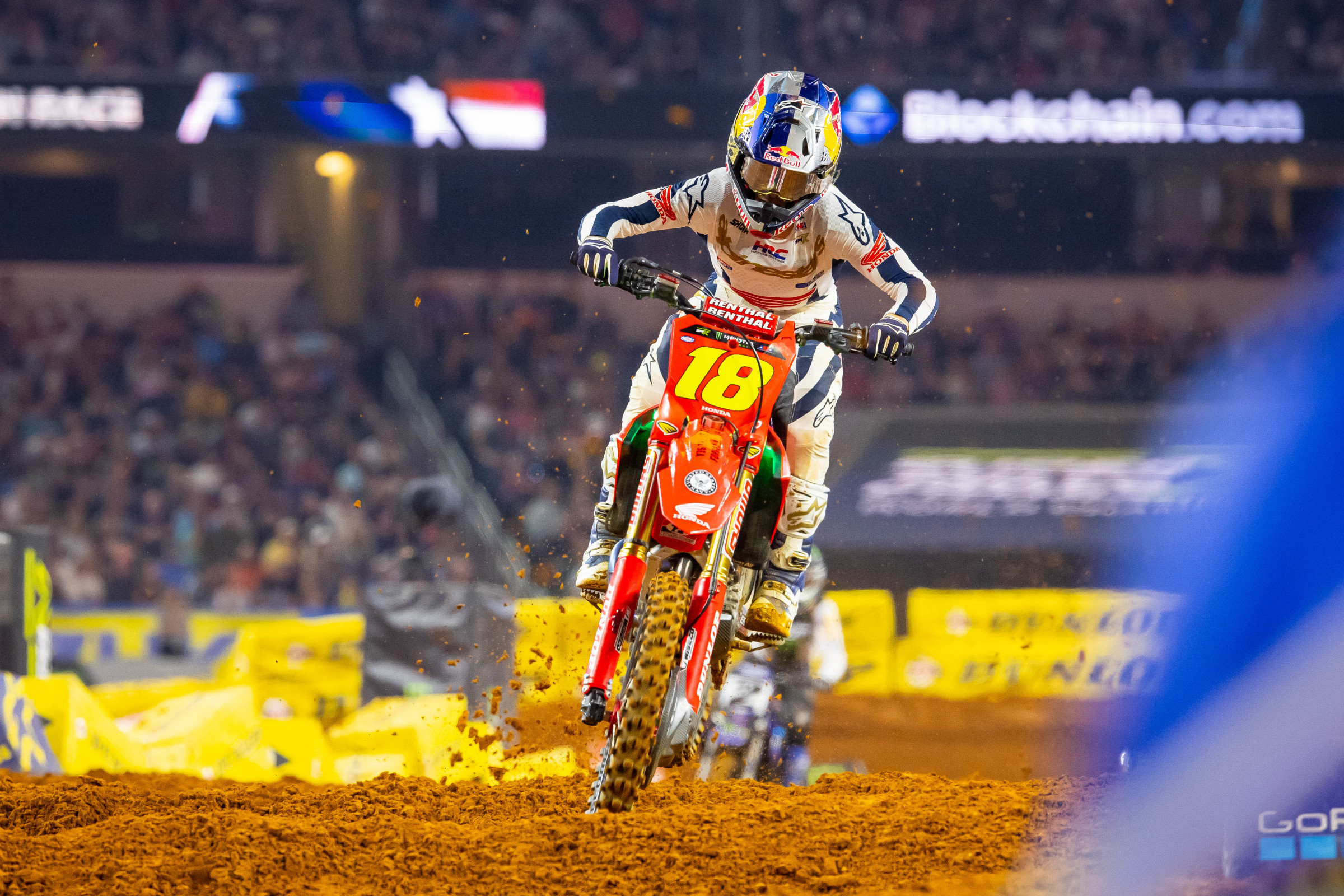Jett Lawrence continues to hold the 450SX points lead entering Daytona.