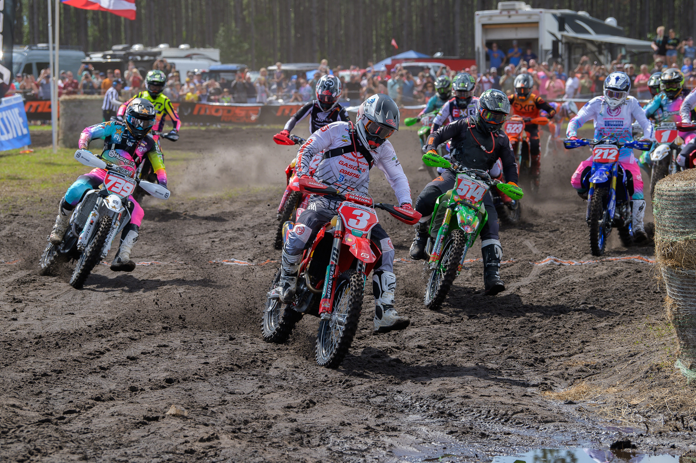 Jordan Ashburn (Coastal GASGAS Factory Racing) grabbed the Steel City Medical Center XC1 Holeshot Award in Florida.