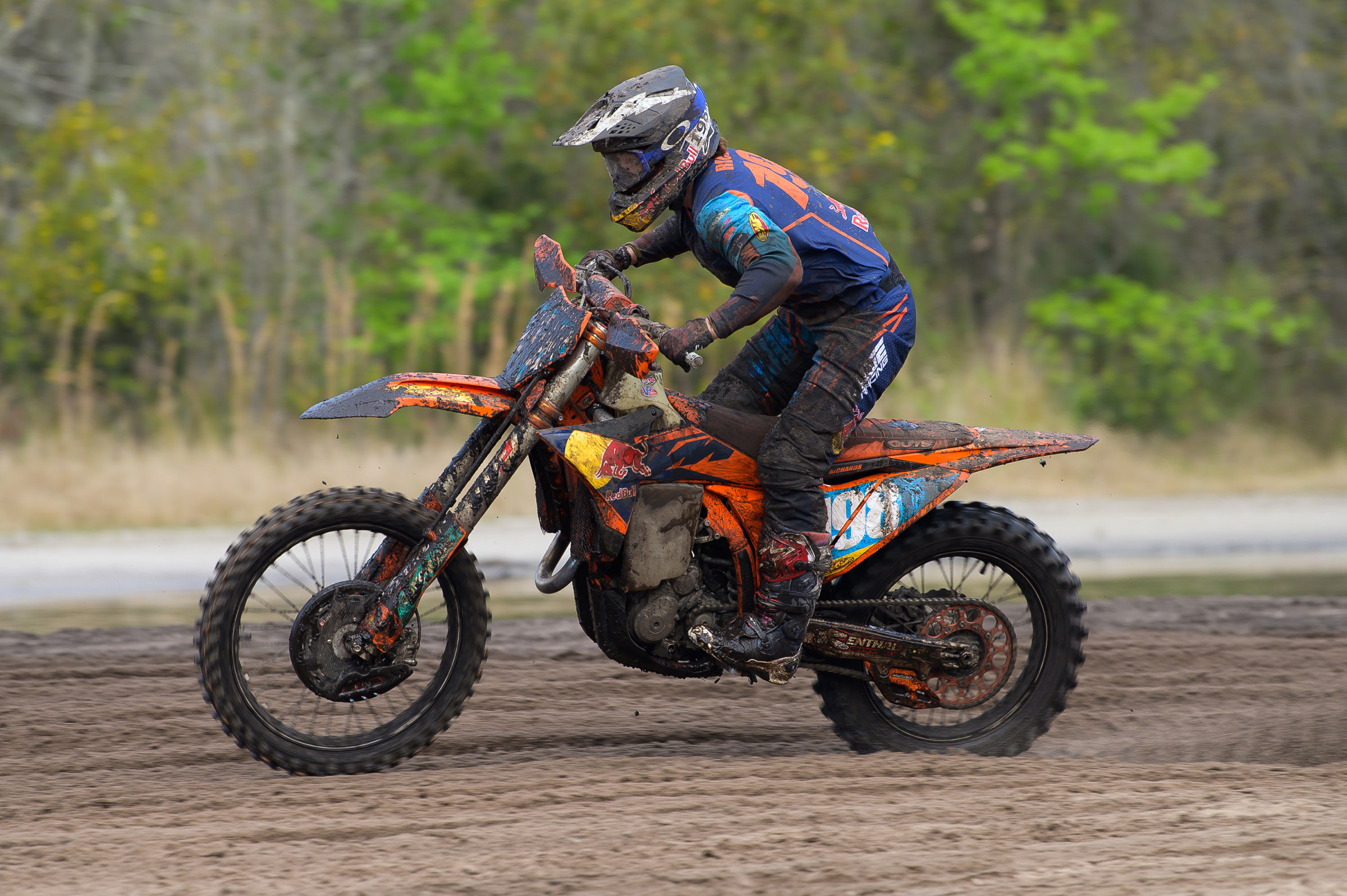 Brandy Richards (FMF KTM Factory Racing Landers) earned her first-ever WXC class win at the Wild Boar GNCC.
