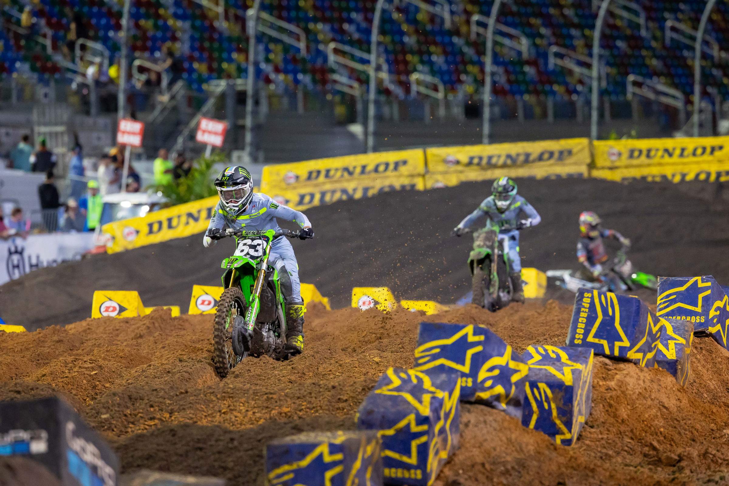 McAdoo navigated a very difficult Daytona to take second.