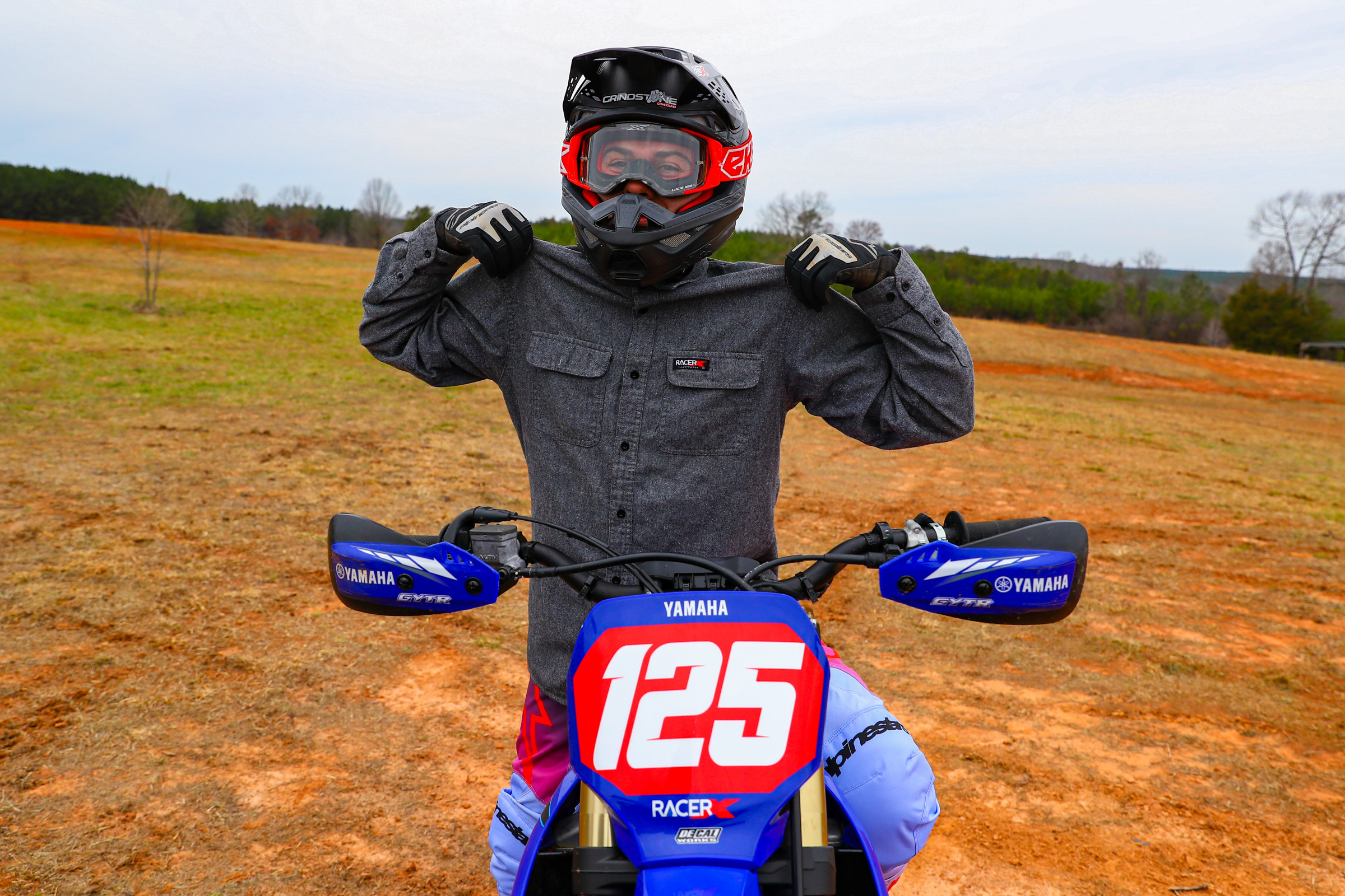 Racer X social media specialist/Racer X Brand model Matt Rice. Get your Racer X flannel now!