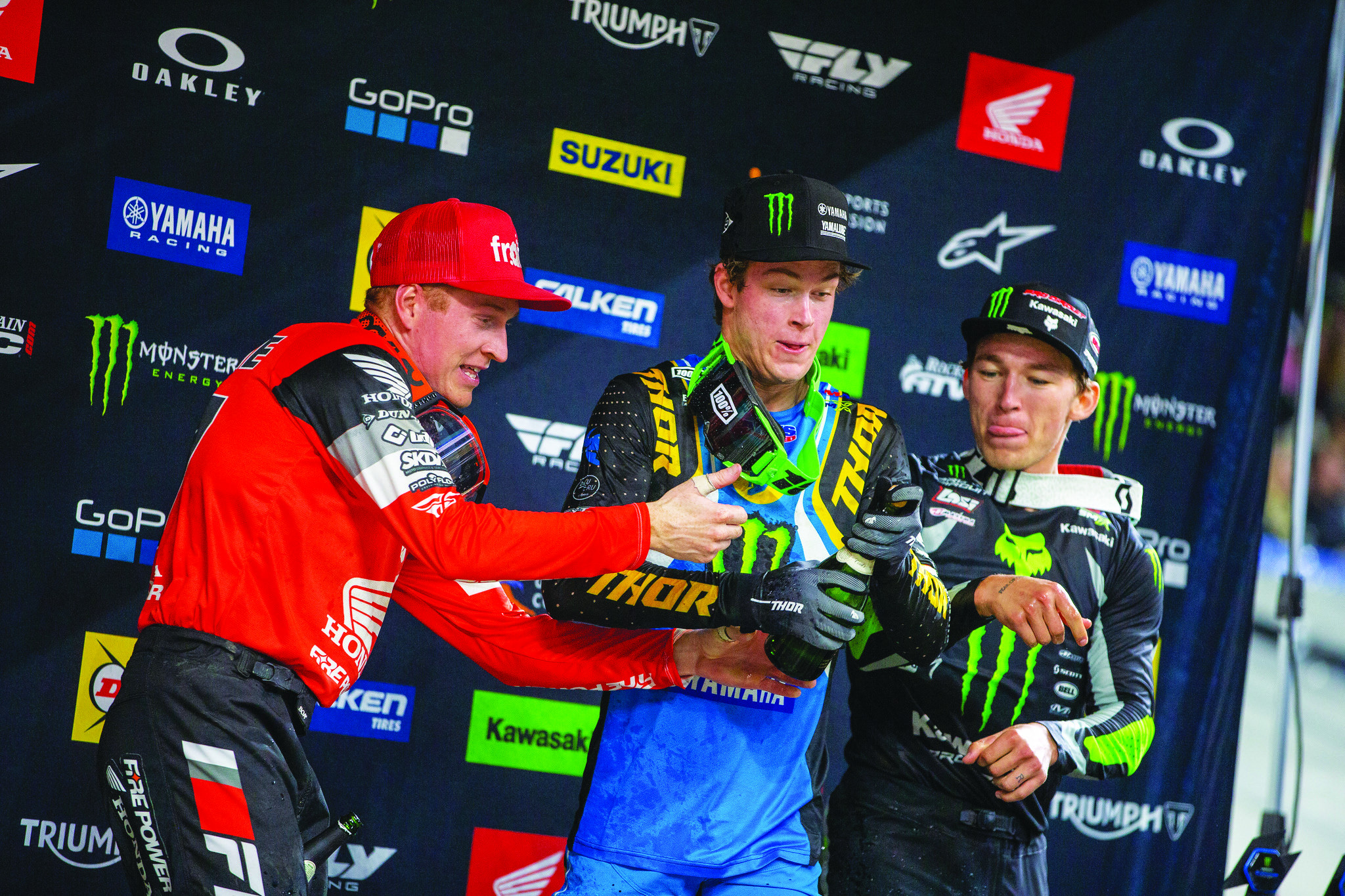 Daxton Bennick,  Austin Forkner, Max Ansti