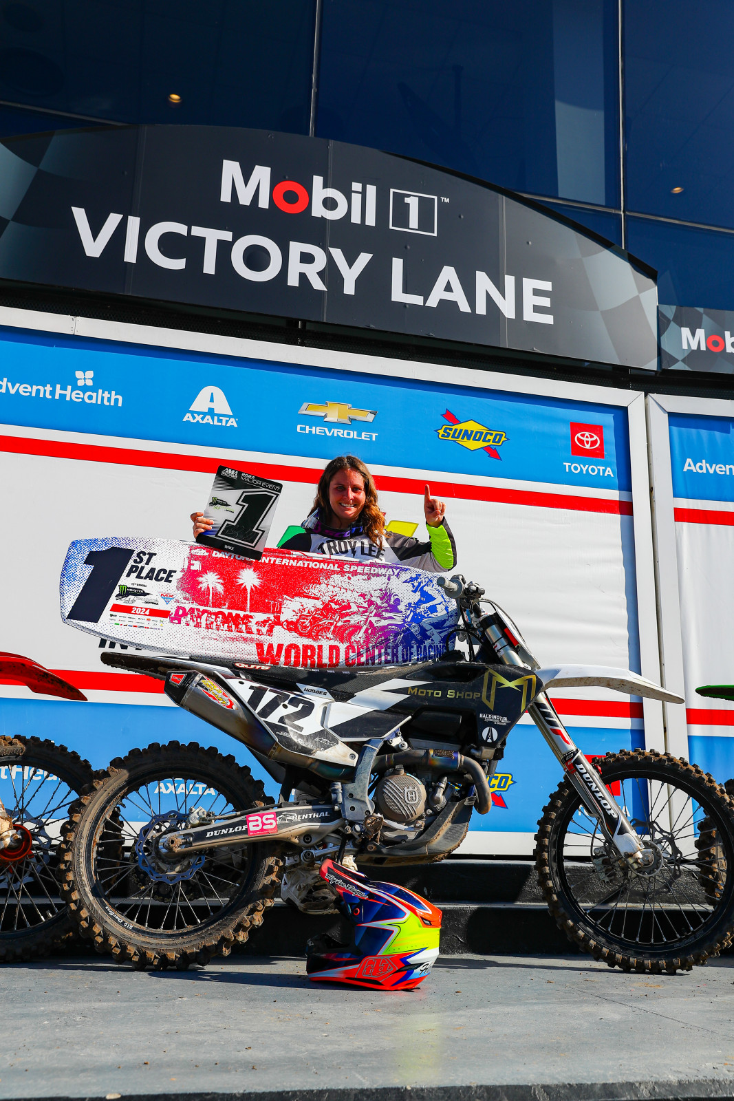 Hannah Hodges on Winning First WMX Race of 2024 at Daytona RCSX Event ...