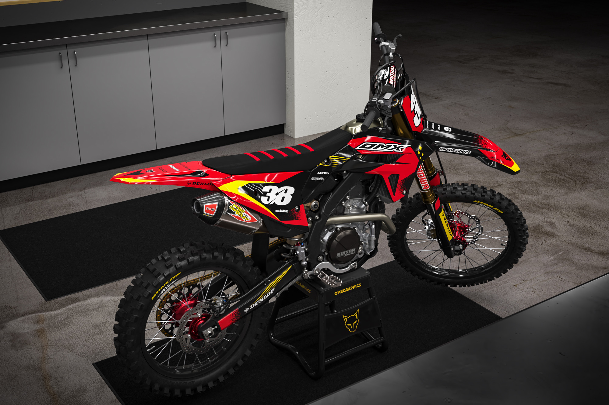 Honda Blast Graphics Kit