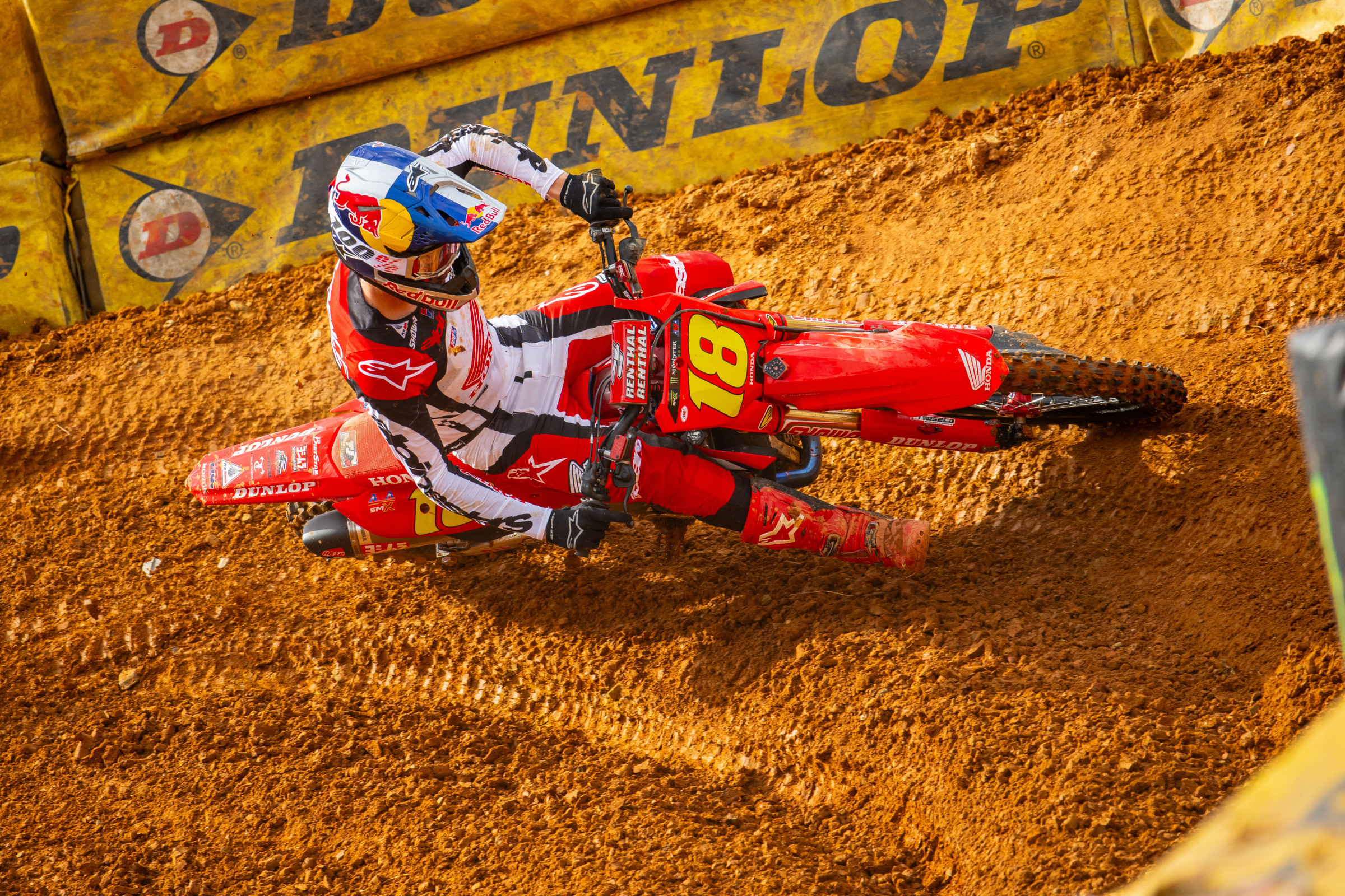 Jett Lawrence was very fast in qualifying this afternoon.