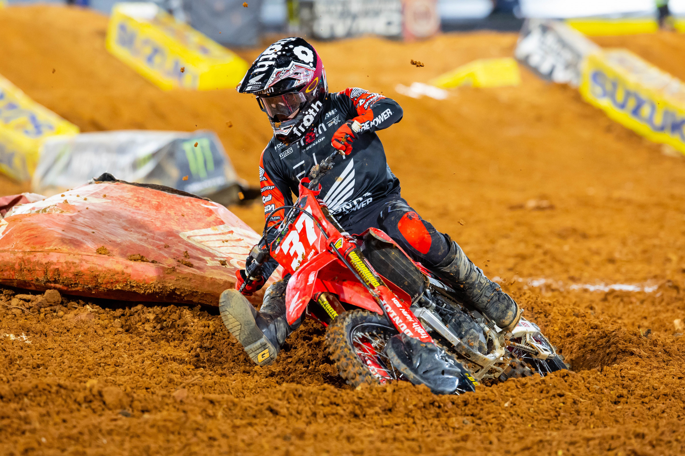 Anstie came into Birmingham with the points lead.