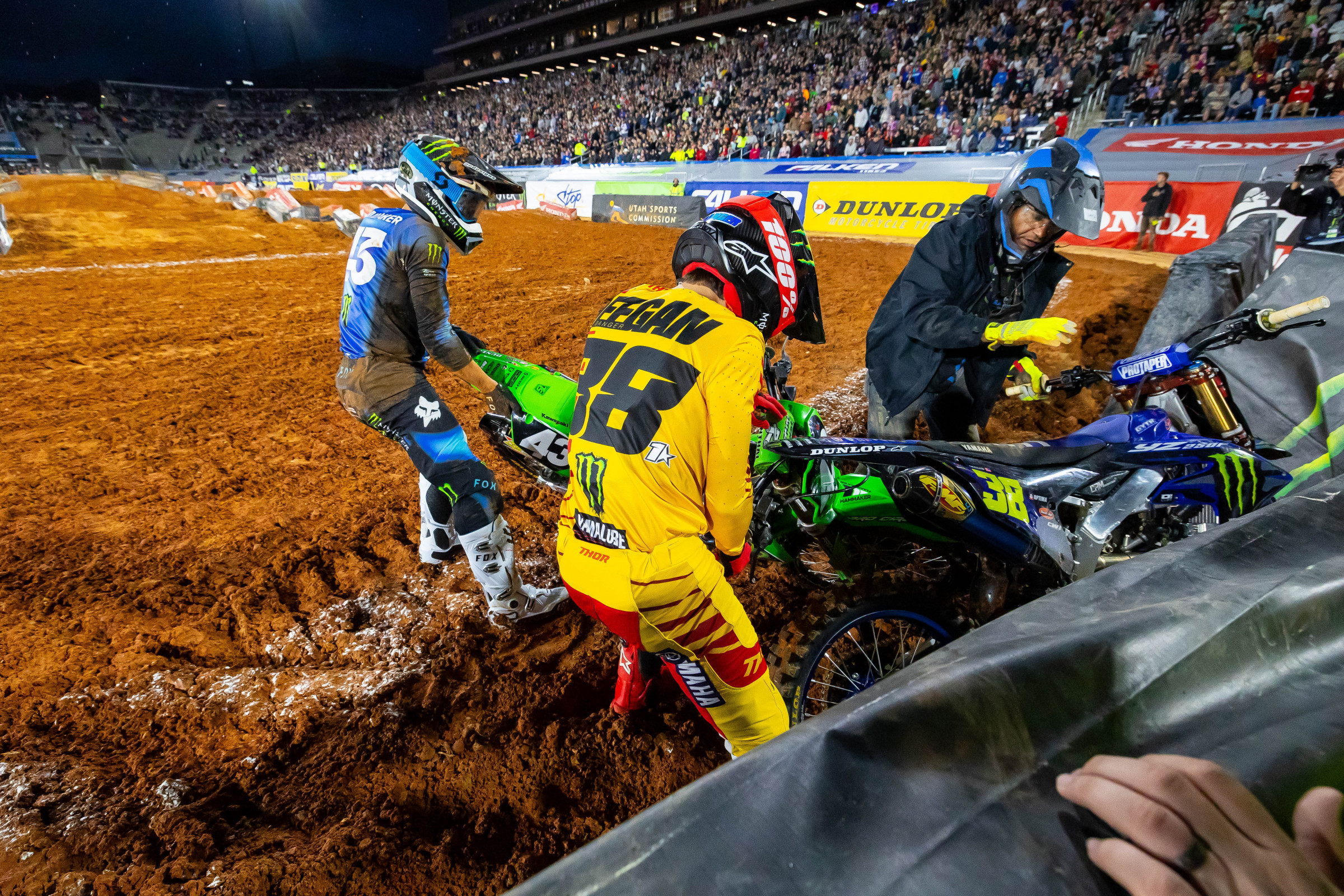 Haiden Deegan Fined for Yelling at Hammaker, Going to Kawasaki Pit After Heat Race