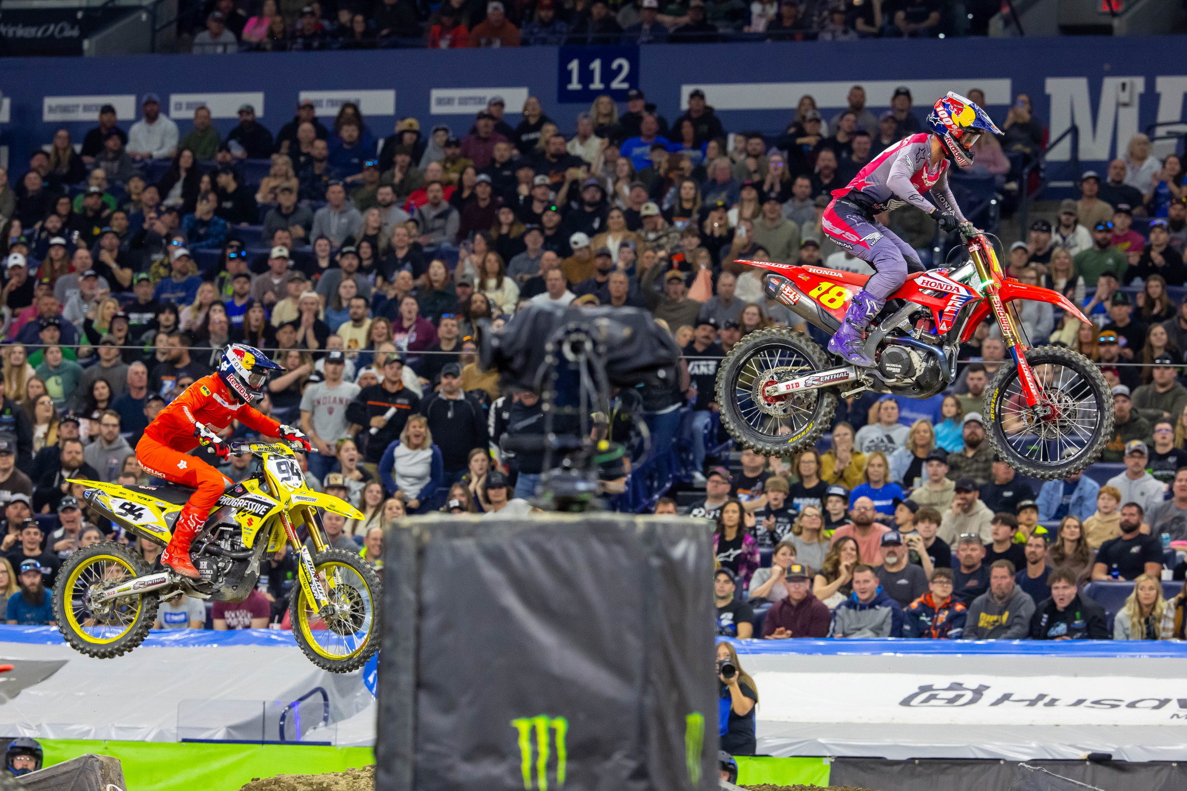 Lawrence and Roczen put on a show.