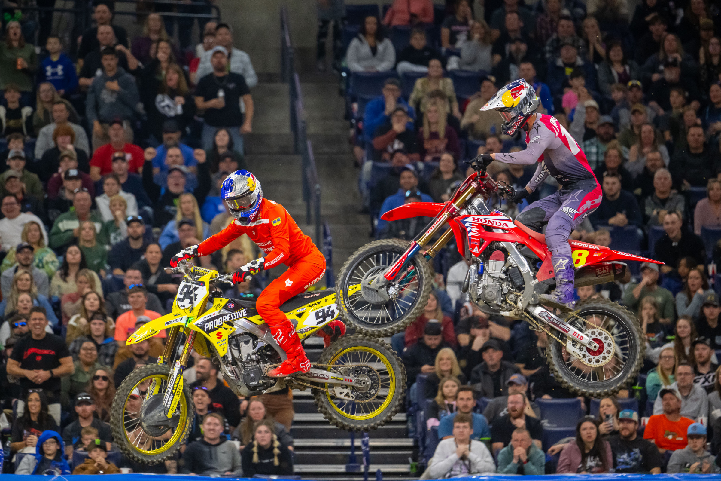 Roczen and Lawrence put on some great battles over the weekend.