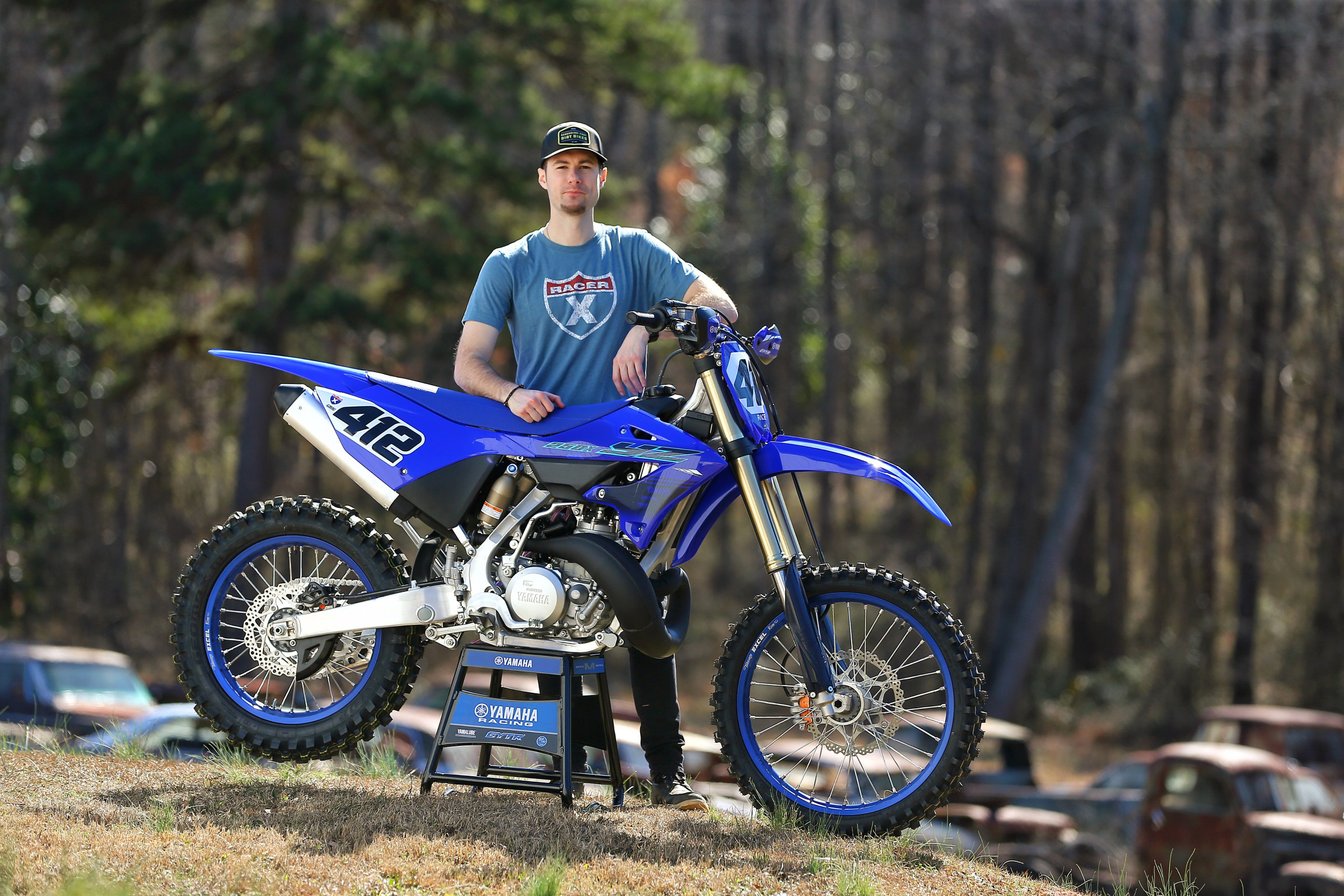 Distressed Shield Tee 